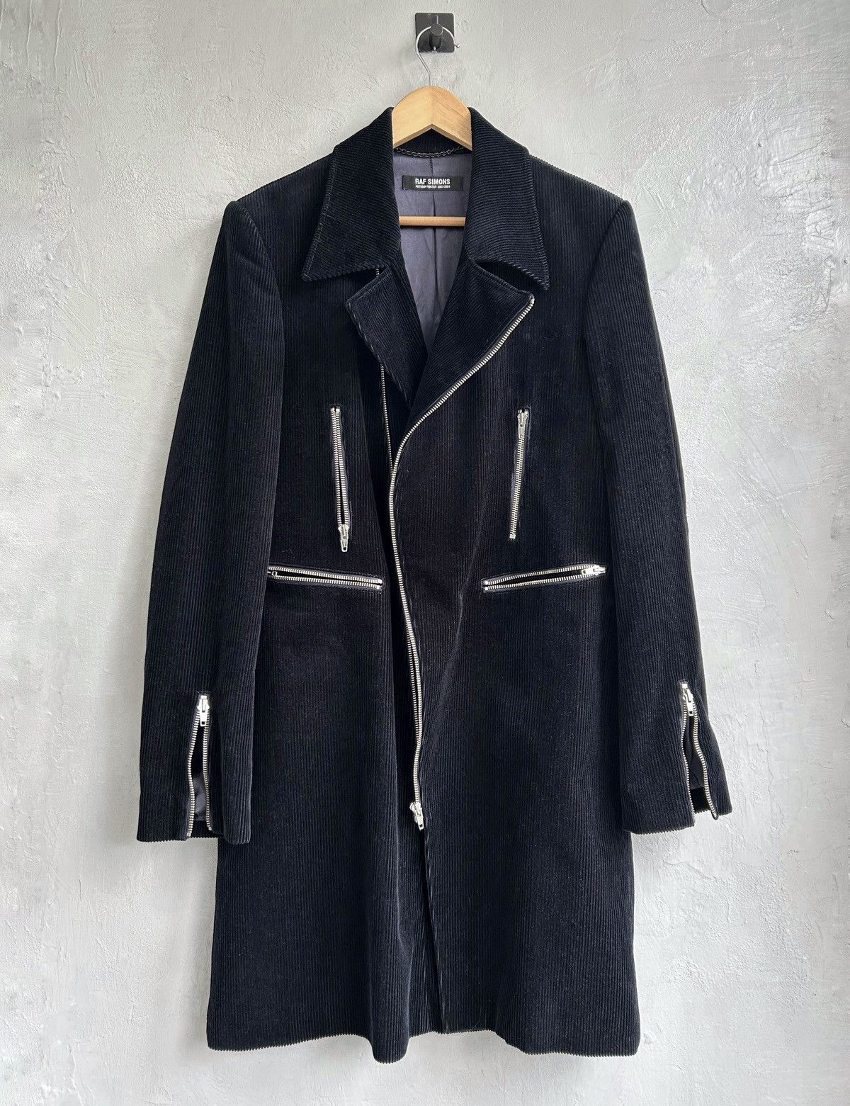 Raf Simons A/W2003 “Closer” Sample Riders Coat in Corduroy Size US M / EU 48-50 / 2 - 2 Thumbnail