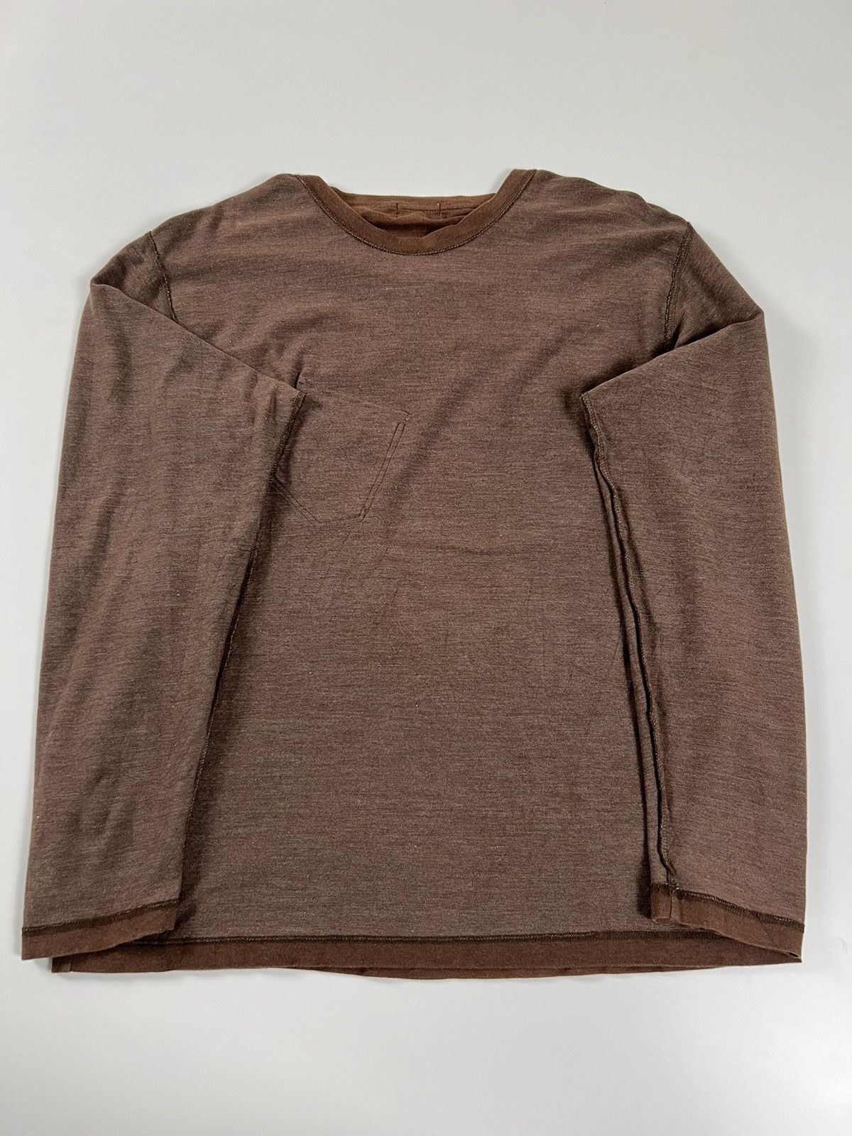 Alexander Julian Alexender Julian Pocket Tee Long Sleeve Tshirt Size US L / EU 52-54 / 3 - 7 Thumbnail