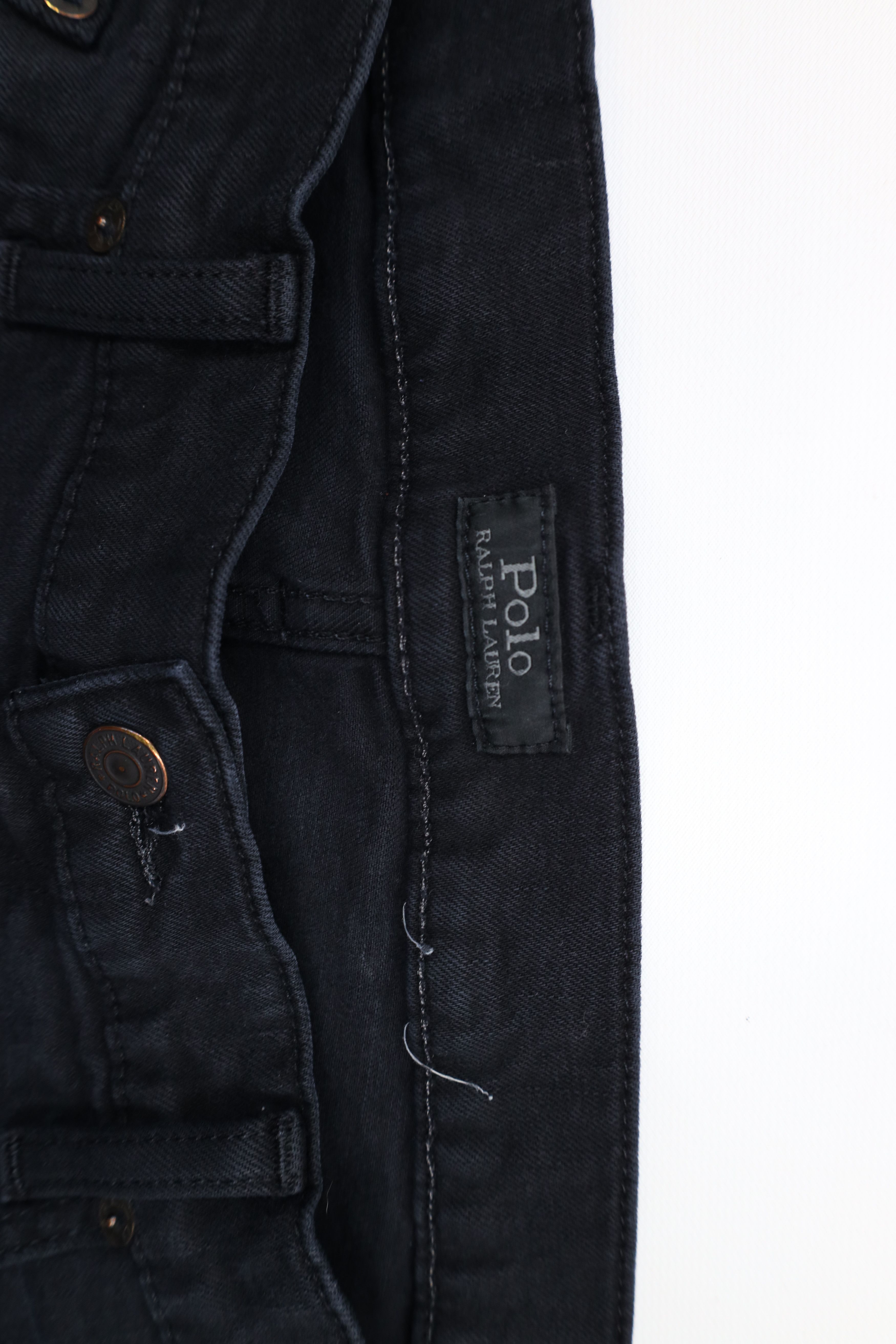 Ralph Lauren × Vintage Vintage Y2K Ralph Lauren Straight Leg Stretch Denim Jeans Size US 36 / EU 52 - 7 Thumbnail