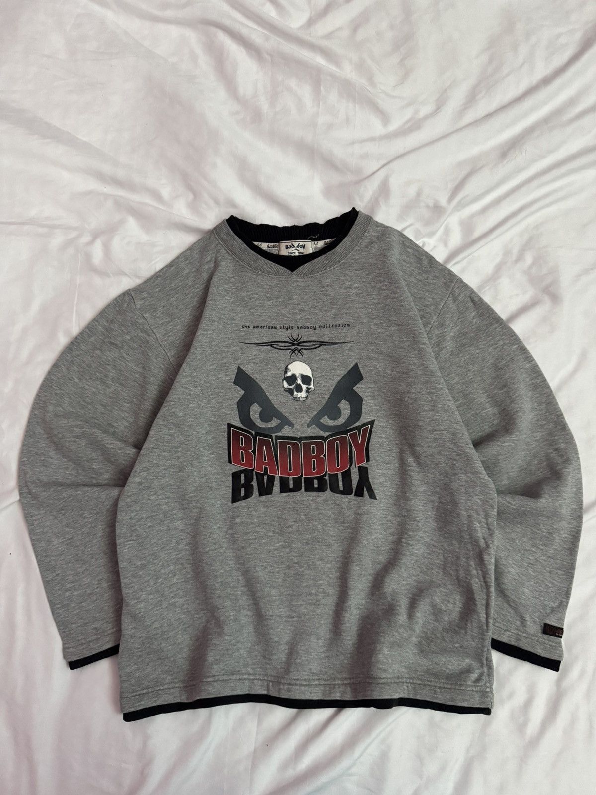 If Six Was Nine 2000s Sick Bad Boy Skull Tribal y2k Shirt Size US S / EU 44-46 / 1 - 1 Thumbnail