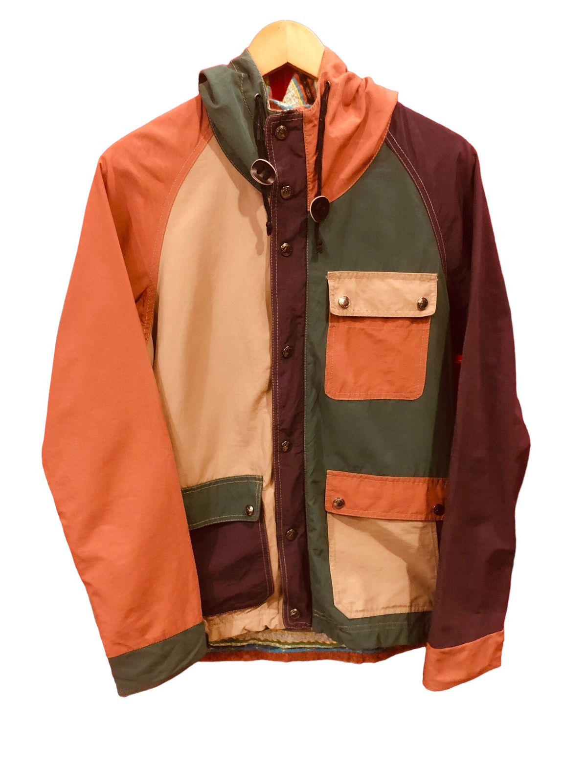 GRN GRN Reversible Color Block Hoodie Jacket Size US L / EU 52-54 / 3 - 1 Thumbnail