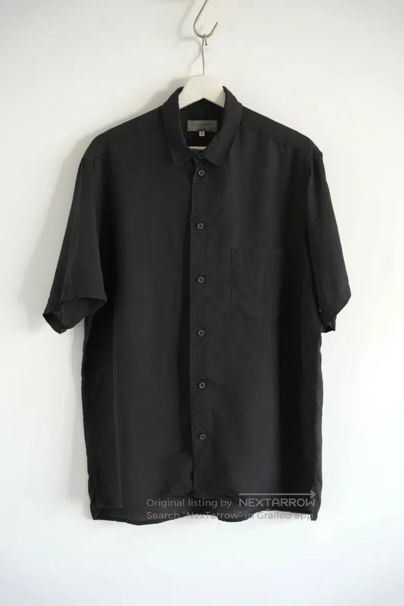 Yohji Yamamoto Yohji Yamamoto 18ss cuprammonium short sleeve shirt Size US M / EU 48-50 / 2 - 1 Thumbnail