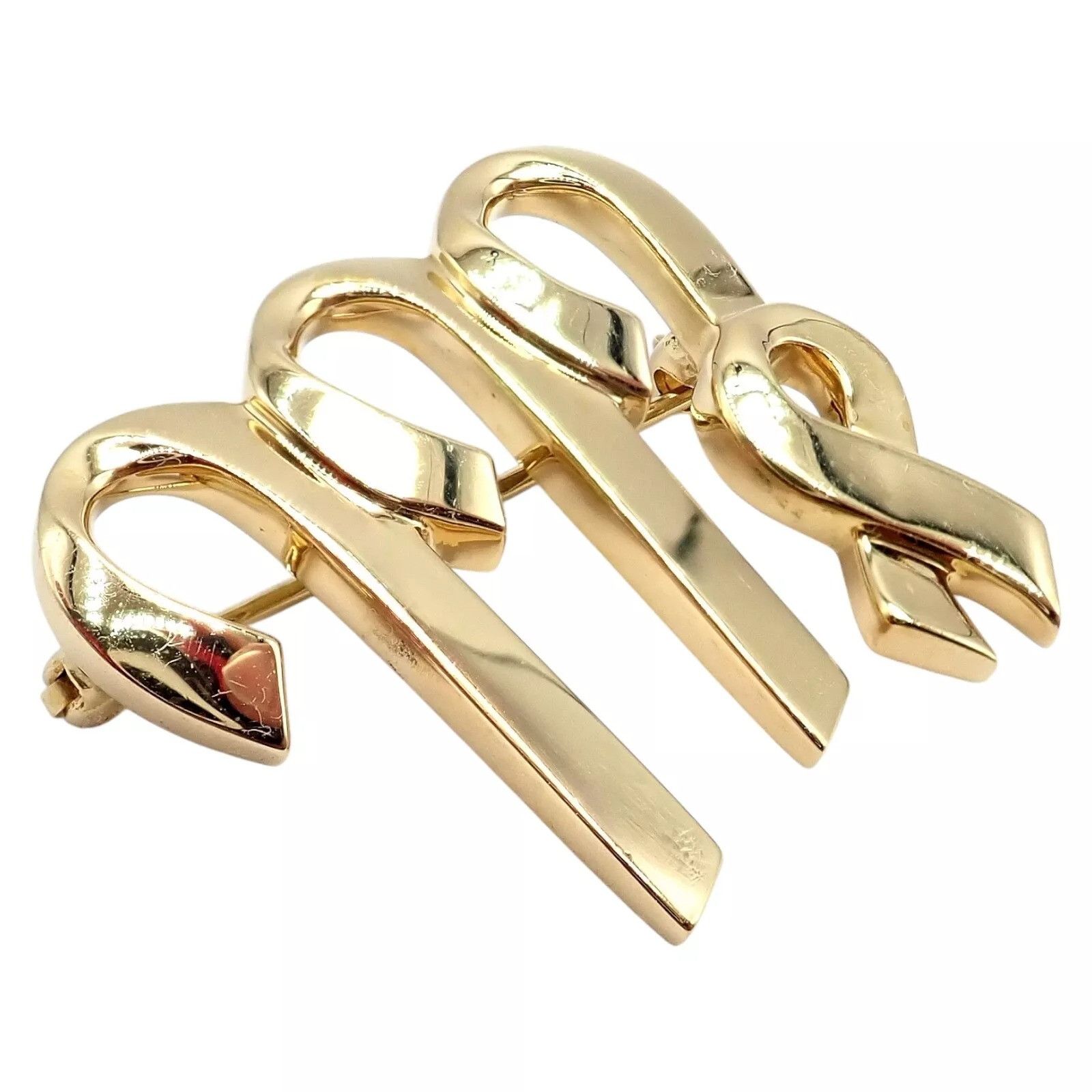 Tiffany & Co. Tiffany & Co Paloma 18k Yellow Gold Zodiac Virgo Pin Brooch Size ONE SIZE - 1 Thumbnail
