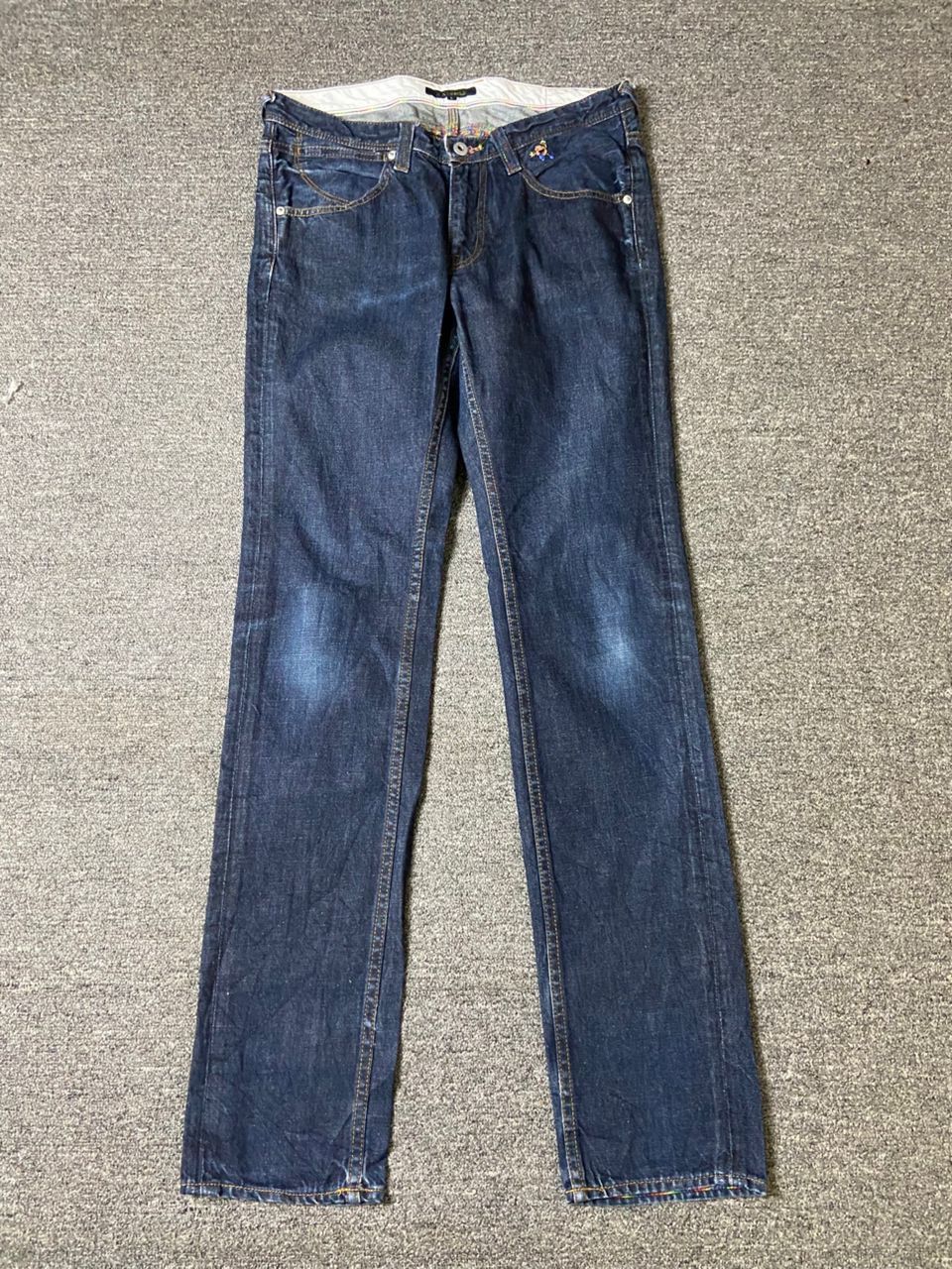 R.Newbold Brand Straight Cut Denim Jeans (123)