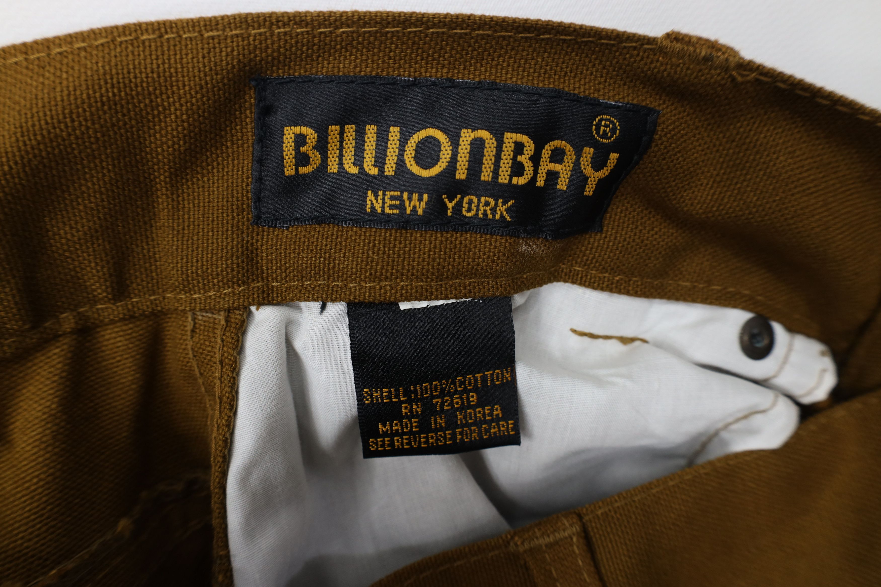 Vintage Deadstock Vintage 90s Streetwear Wide Leg Dungaree Pants Size US 30 / EU 46 - 6 Thumbnail