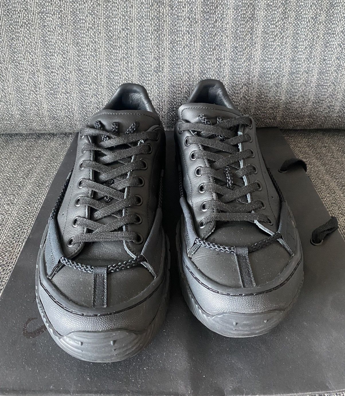 Adidas × Craig Green × Designer Craig Green x adidas Scuba Stan 'Triple Black' Size US 12 / EU 45 - 3 Thumbnail