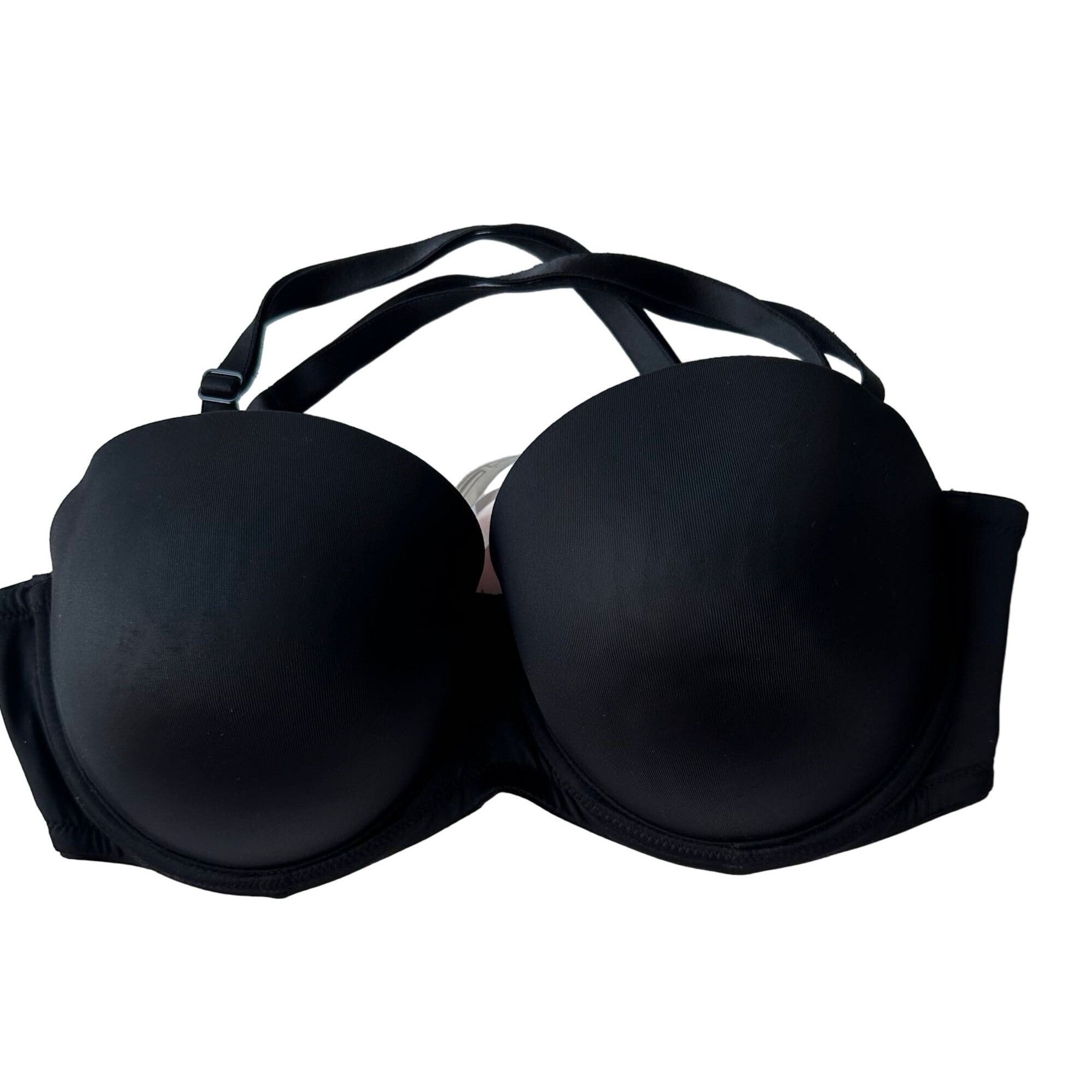 Victoria's Secret Victoria's Secret PINK Mult Way Push Up Bra 36D Black Multip Size ONE SIZE - 7 Thumbnail