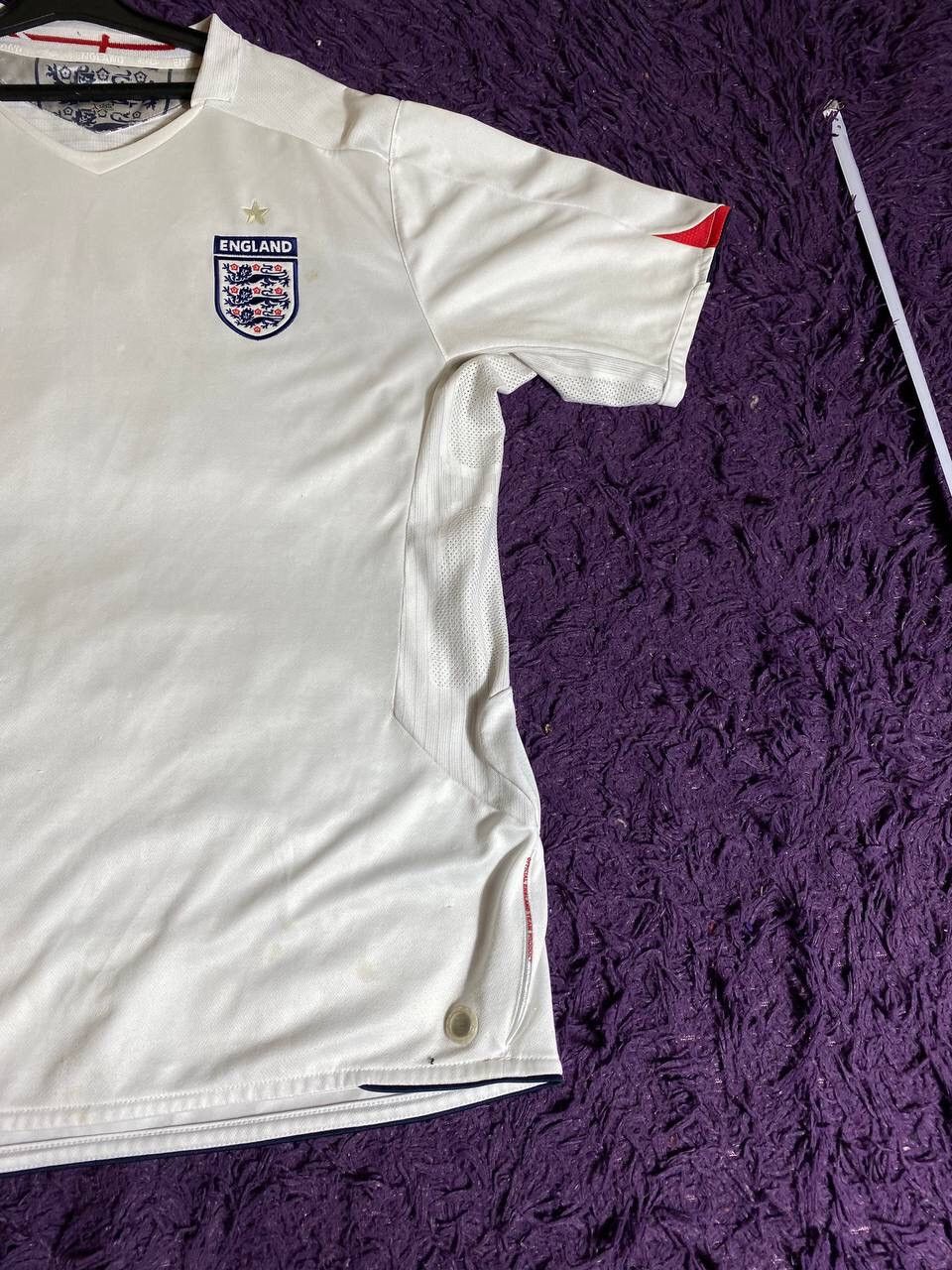 Umbro × Vintage England 2001 2003 Home Football Shirt Soccer Jersey Umbro Size US XXL / EU 58 / 5 - 22 Thumbnail