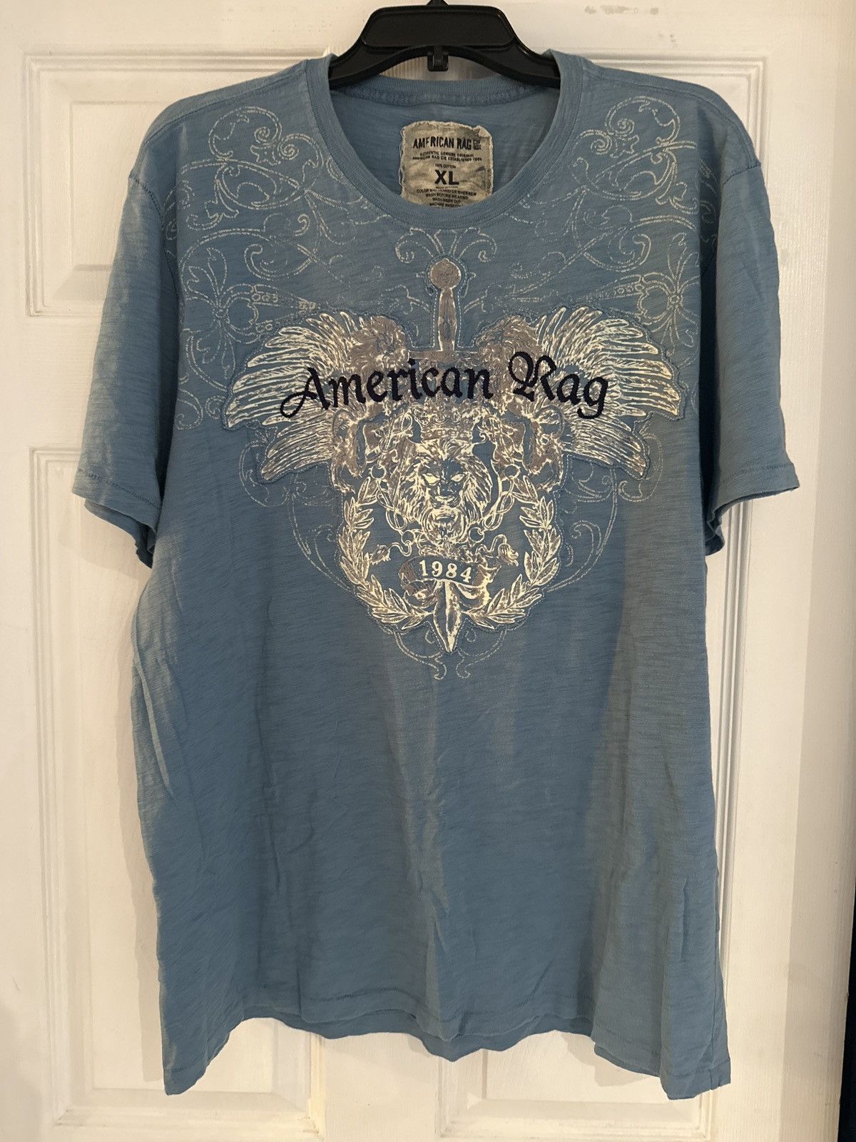 American Rag Authentic American rag 1984 lion angel sword Size US XL / EU 56 / 4 - 1 Thumbnail