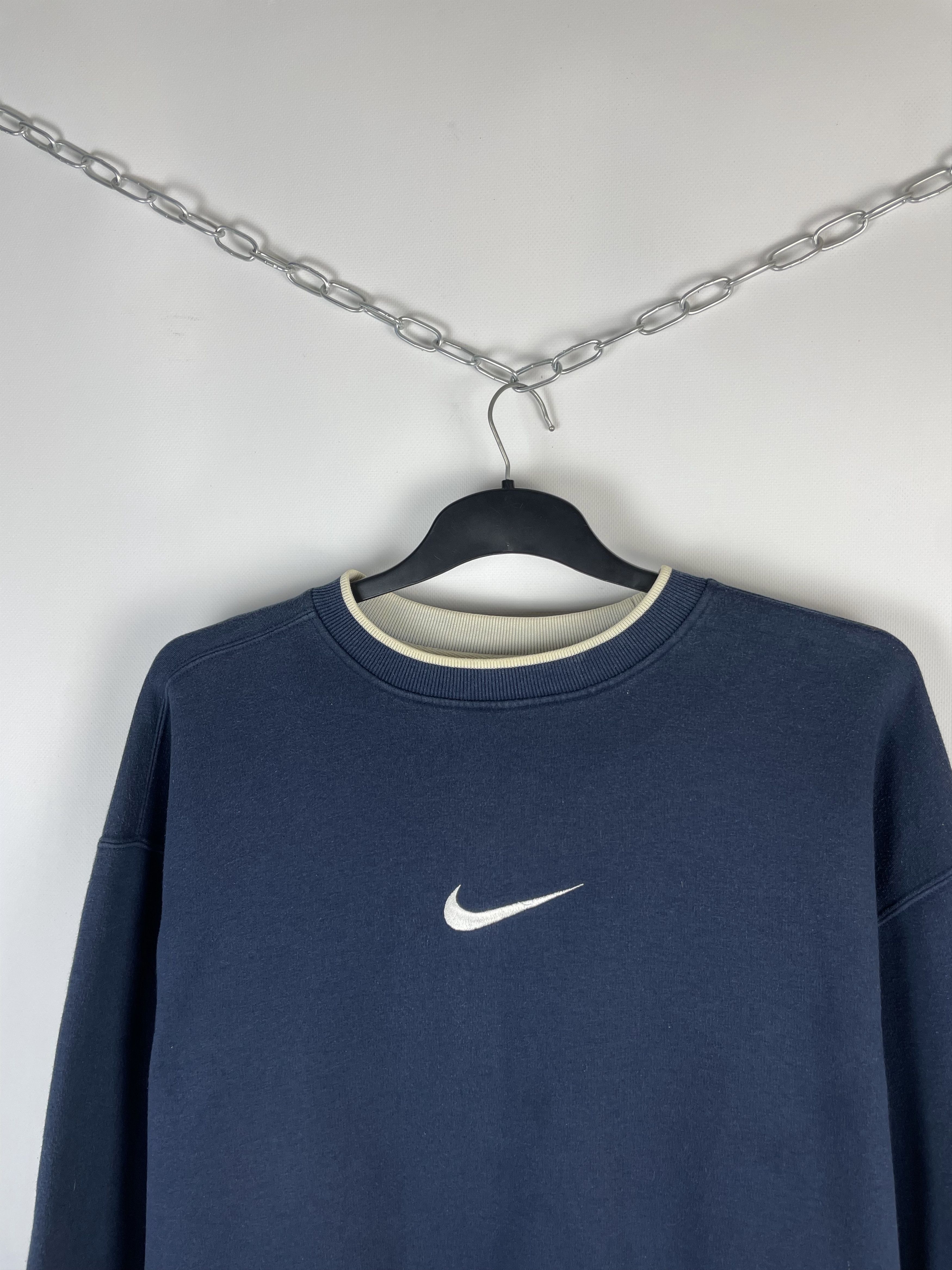 Nike Vintage Nike Big Logo sweatshirt Size US XL / EU 56 / 4 - 3 Thumbnail