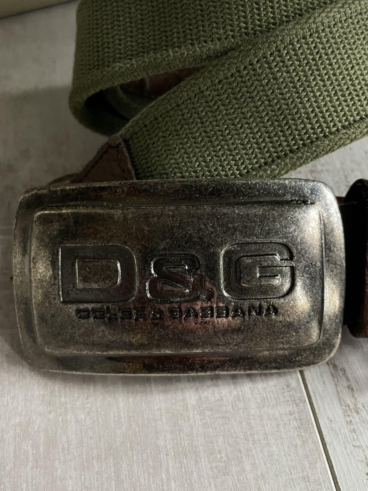 Dolce & Gabbana Vintage Dolce & Gabbana 90’s Belt Metal Big Logo VERY RARE Size ONE SIZE - 4 Thumbnail