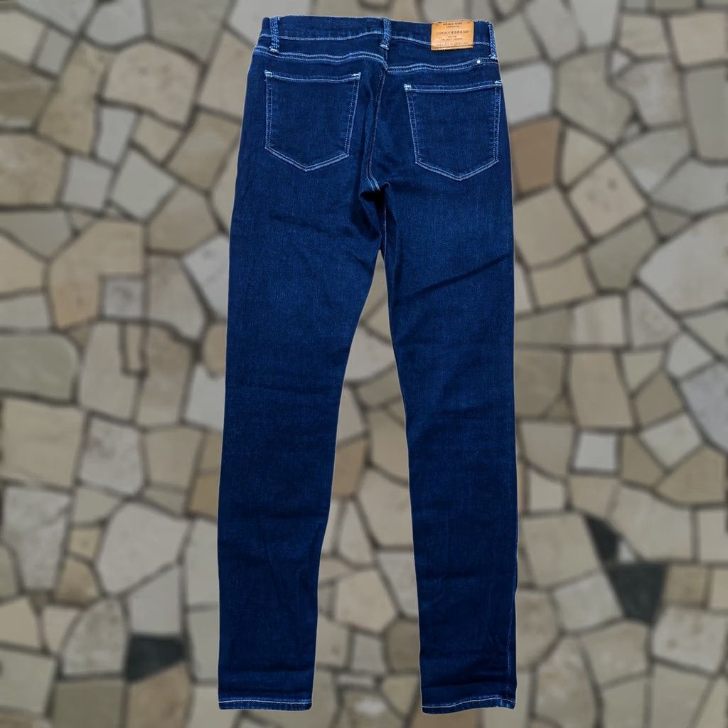 Lucky Brand Lucky Brand Brooke Legging Ankle Jeans Blue Medium Wash Womens 4/29 Inseam 29 in Regular Rise 9 in Zip 5-Pocket Denim Cotton Blend Size 27" / US 4 / IT 40 - 1 Thumbnail