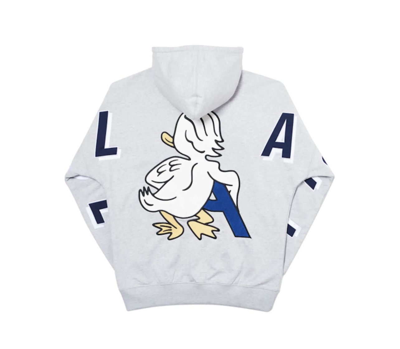 Palace Palace Skateboards Duck Out Hood Quacked GREY FW19 MEDIUM Size US M / EU 48-50 / 2 - 2 Thumbnail