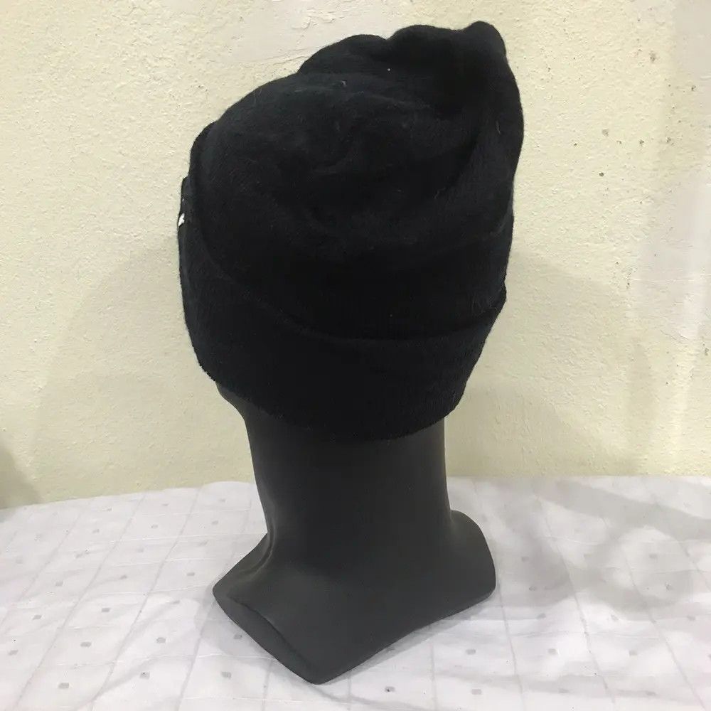 Japanese Brand Freaky Spellout Beanie Hat Size ONE SIZE - 4 Thumbnail