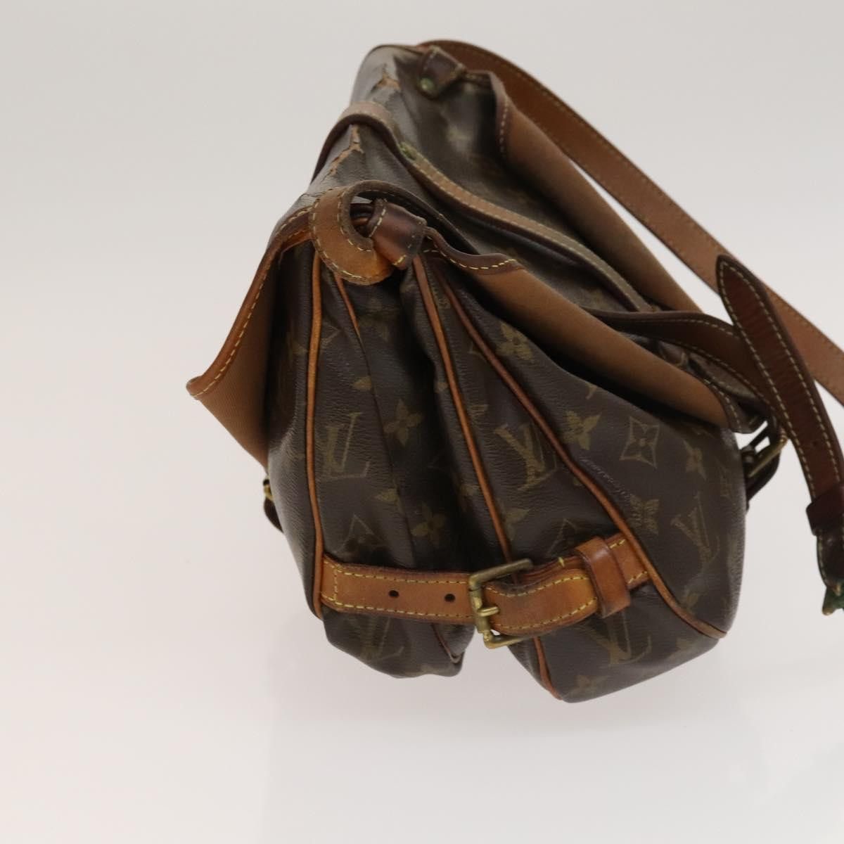 Louis Vuitton LOUIS VUITTON Monogram Saumur 30 Shoulder Bag M42256 Size ONE SIZE - 4 Thumbnail