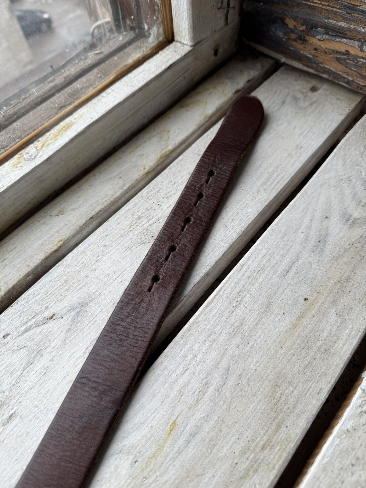 Cowboy Equipment × Vintage Y2K Vintage 90s Leather Cowboy belt Handmade USA Size ONE SIZE - 9 Thumbnail