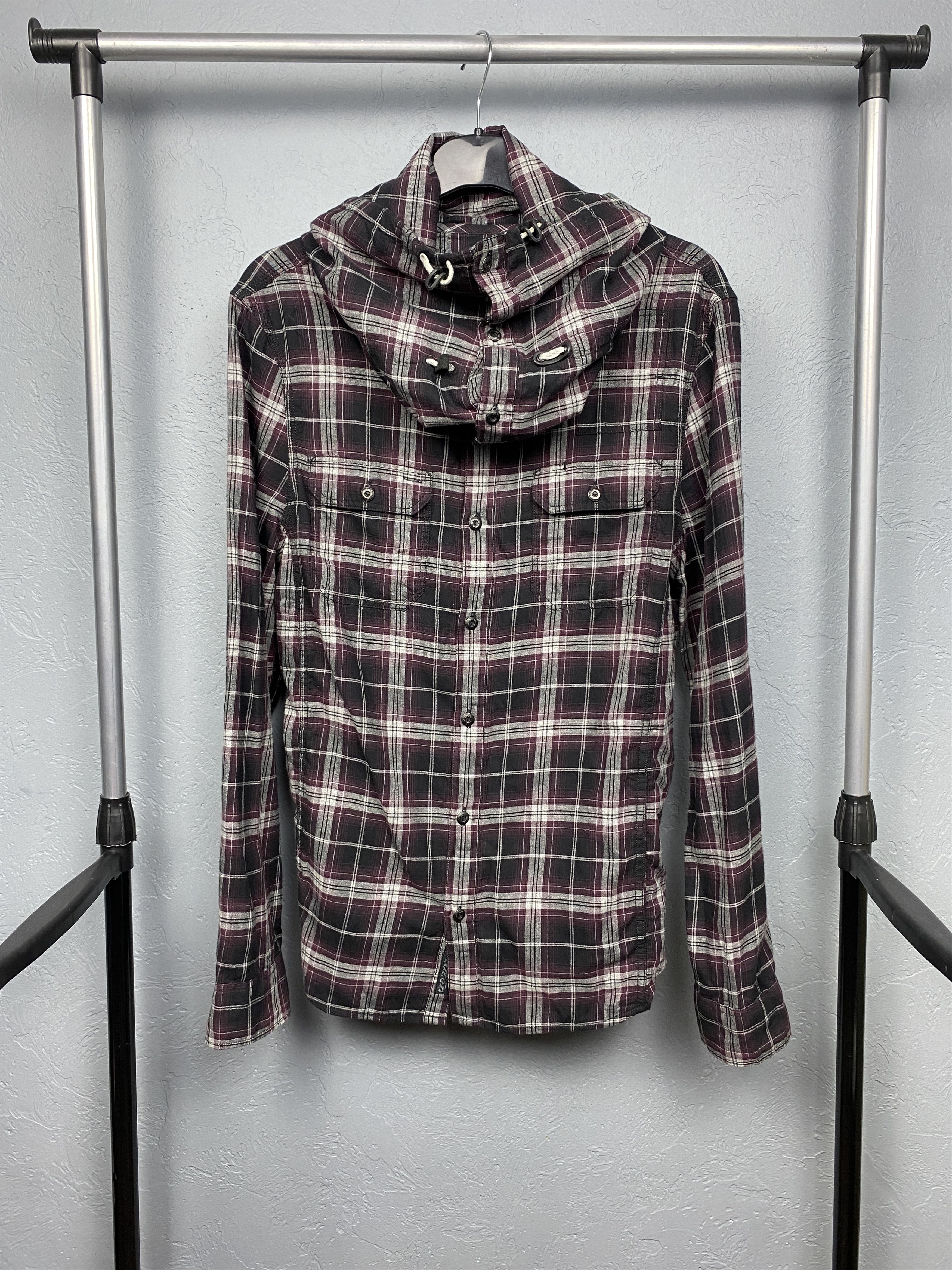 Allsaints × Flannel Allsaints Mens Keaton Long Sleeve Plaid Shirt Size US L / EU 52-54 / 3 - 4 Thumbnail