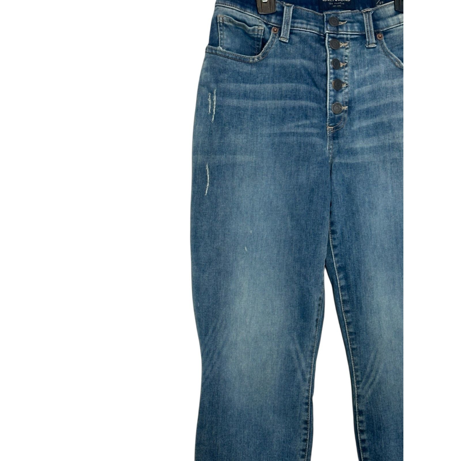 Lucky Brand Lucky Brand high waisted distressed skinny jeans size 29 Size 29" - 11 Thumbnail