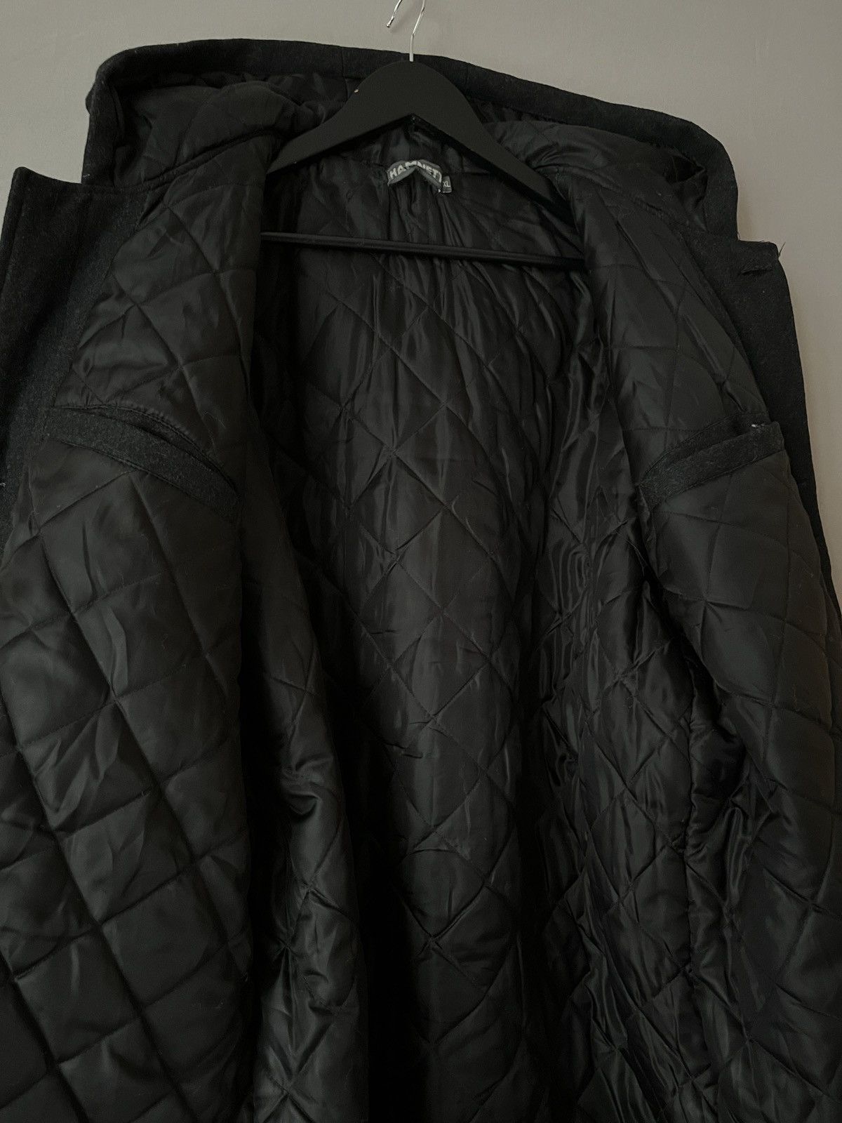 Katharine Hamnett London Katharine Hamnett Heavy Wool Gray Overcoat Duffle Coat Size US XL / EU 56 / 4 - 21 Thumbnail