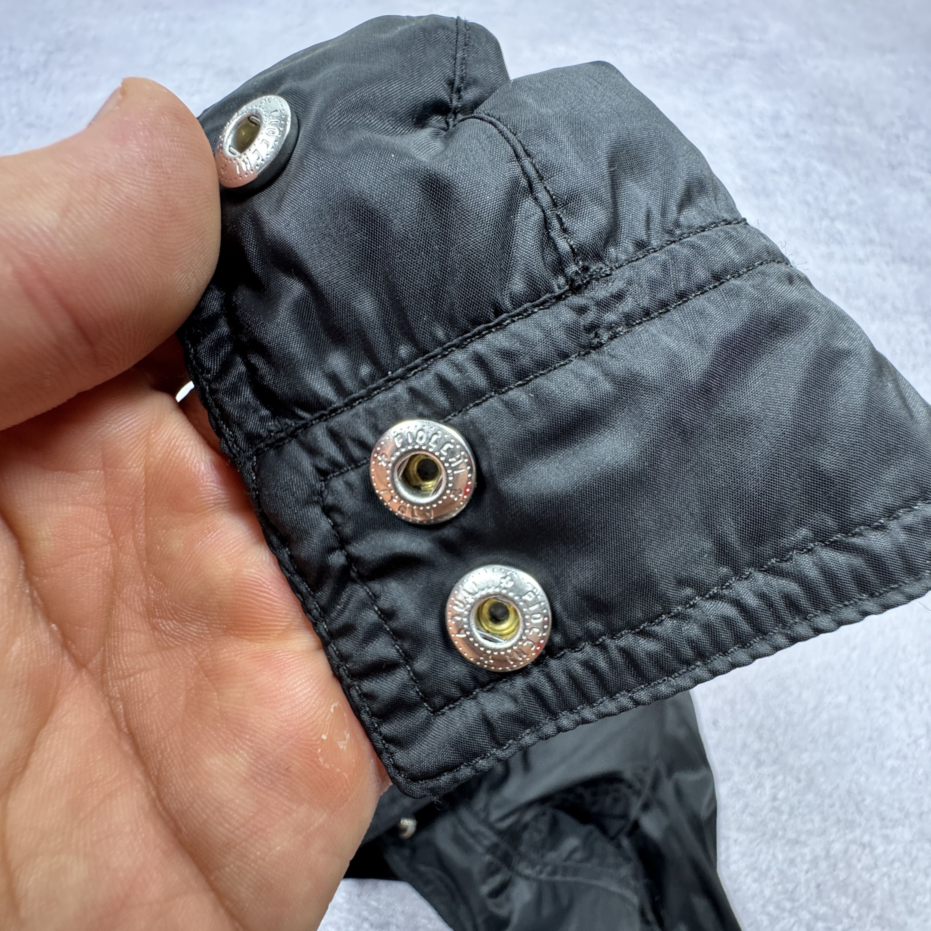 Moncler Women`s Moncler Z5E0084 Black Light Nylon Jacket Size 1 / S Size S / US 4 / IT 40 - 17 Thumbnail