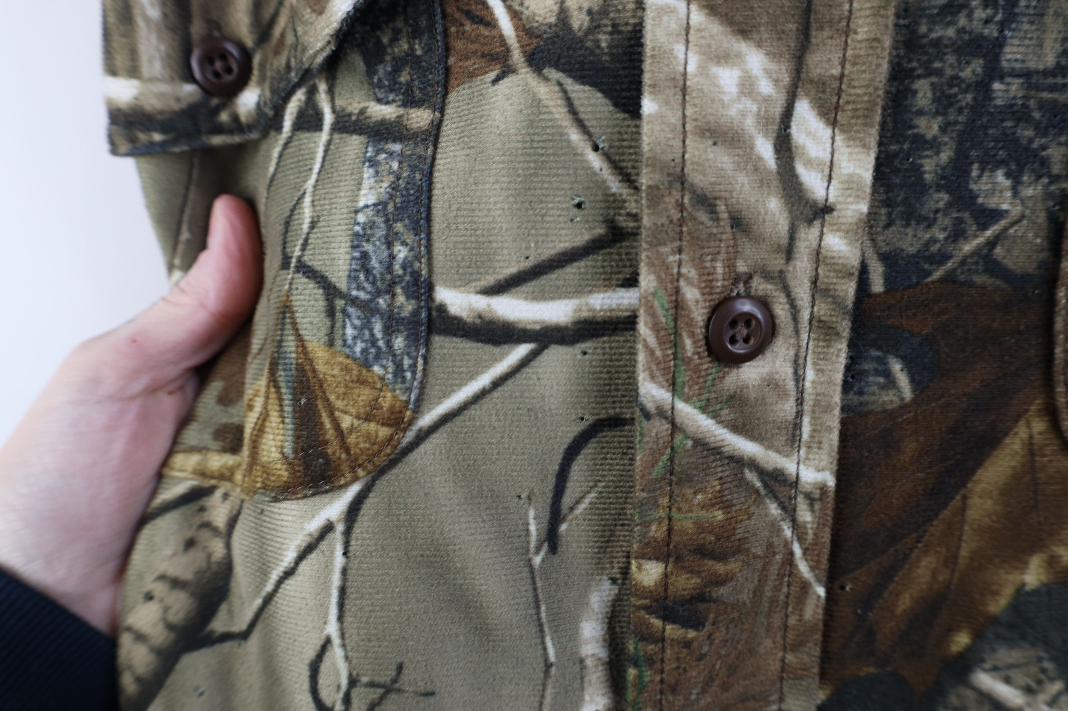Cabelas Vintage 90s Cabelas Soft Cloth Camouflage Button Shirt Size US M / EU 48-50 / 2 - 7 Thumbnail