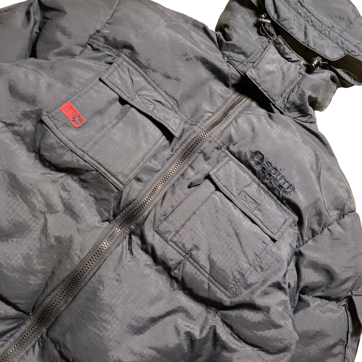 Southpole Vintage Southpole Puffer Jacket Hoodie Men’s L Navy Y2K Duck Size US L / EU 52-54 / 3 - 2 Thumbnail