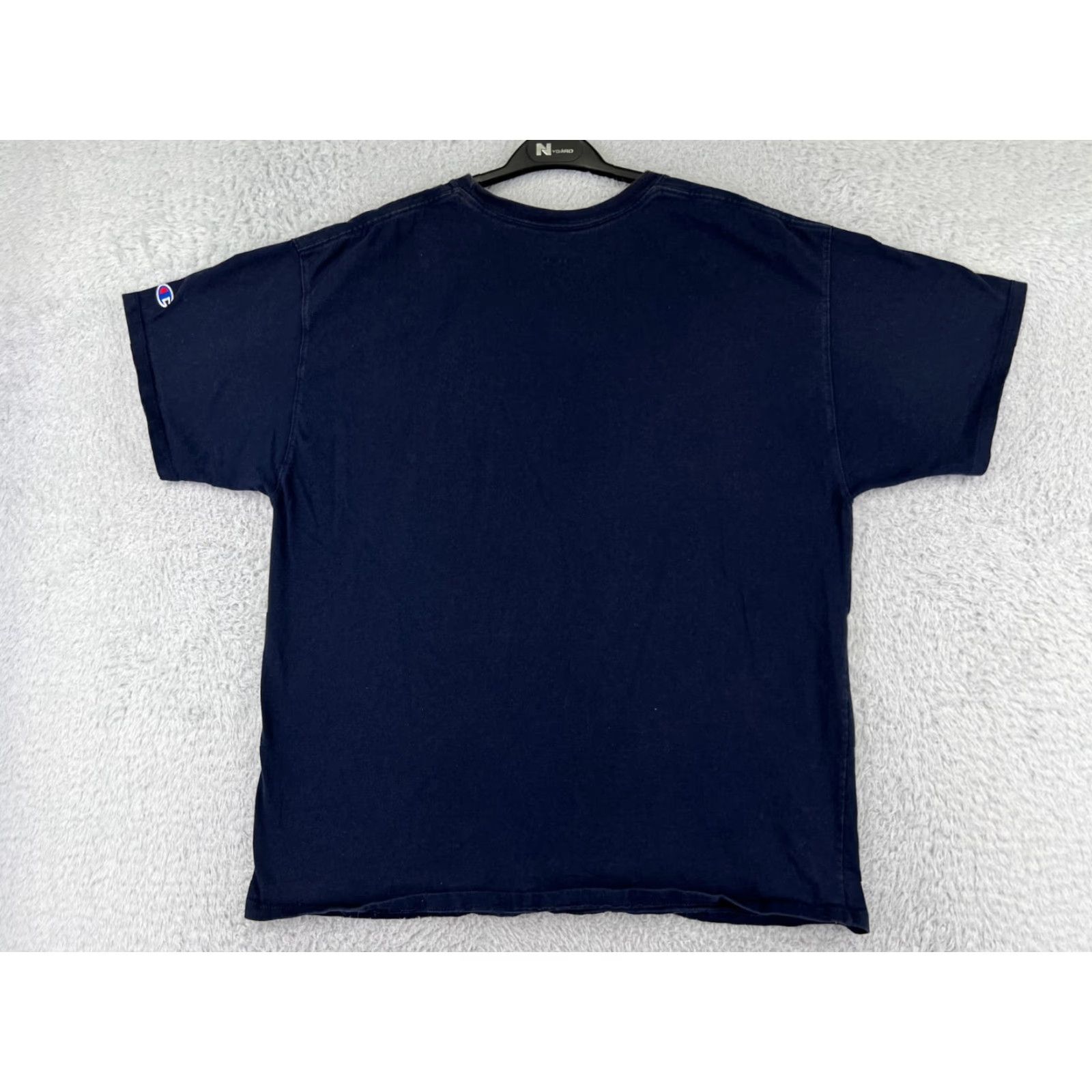 Champion Champion Shirt Men XL Blue Logo Short Sleeve Cotton Jersey Sports Retro All Seasons Men’s T-Shirt Size US XL / EU 56 / 4 - 2 Thumbnail