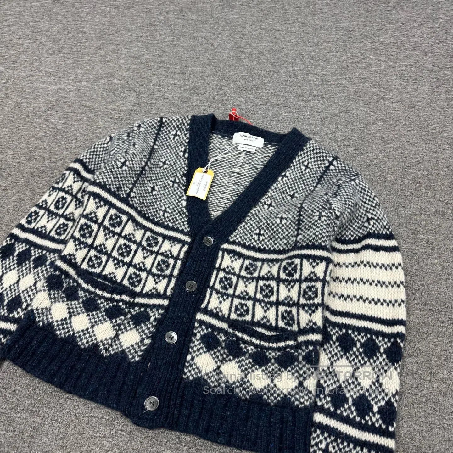 Thom Browne Thom Browne Fair Island Wool Knit Cardigan| Size US S / EU 44-46 / 1 - 3 Thumbnail