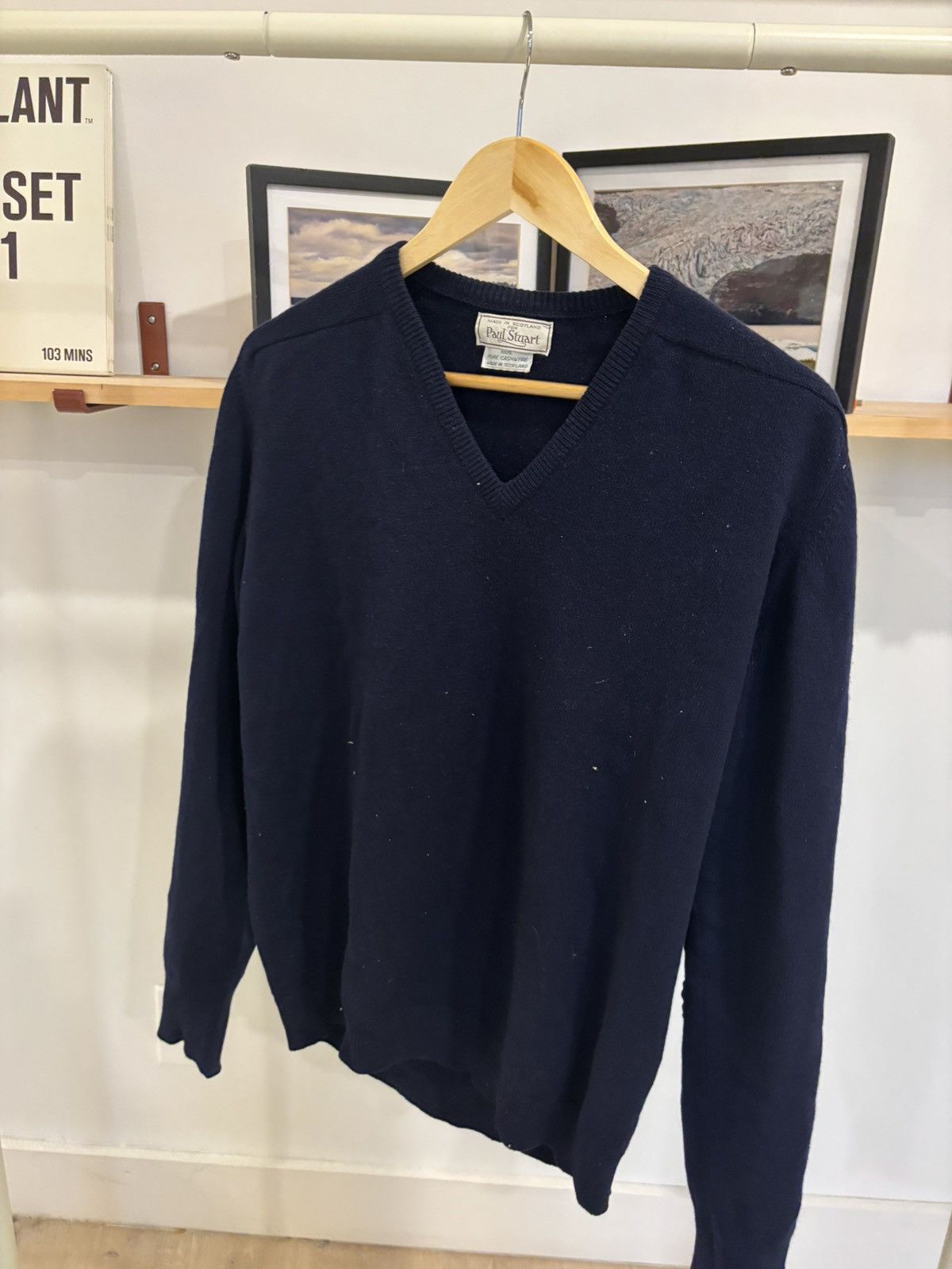 Paul Stuart Navy Sweater Size US M / EU 48-50 / 2 - 4 Thumbnail