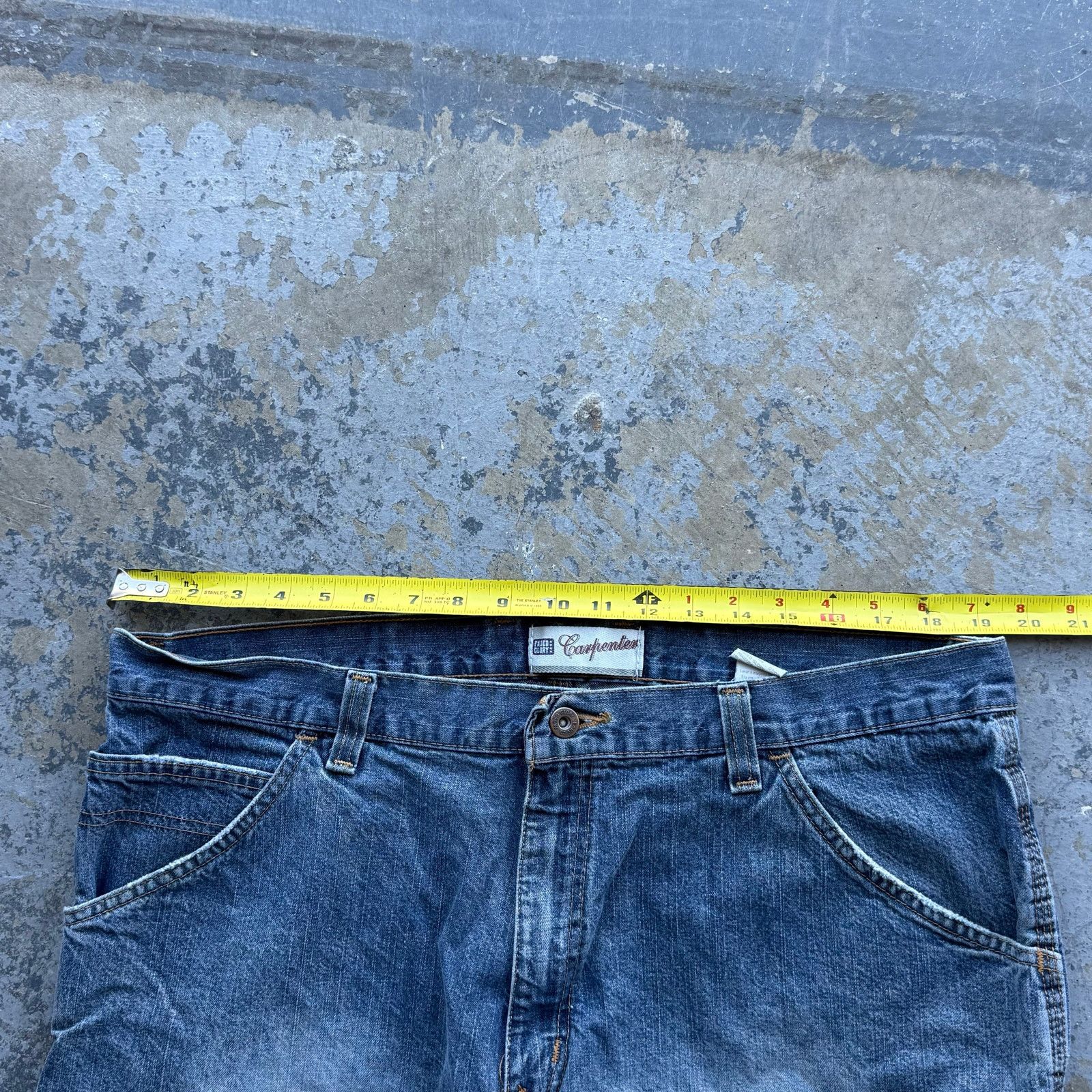 Faded Glory Vintage Y2K Loose Fit Denim Carpenter Jorts Sz 38 Size US 38 / EU 54 - 5 Thumbnail