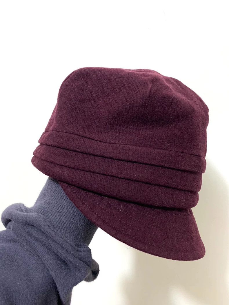 Vivienne Westwood Vivienne Westwood Old wine-red newsboy hat Size ONE SIZE - 3 Thumbnail