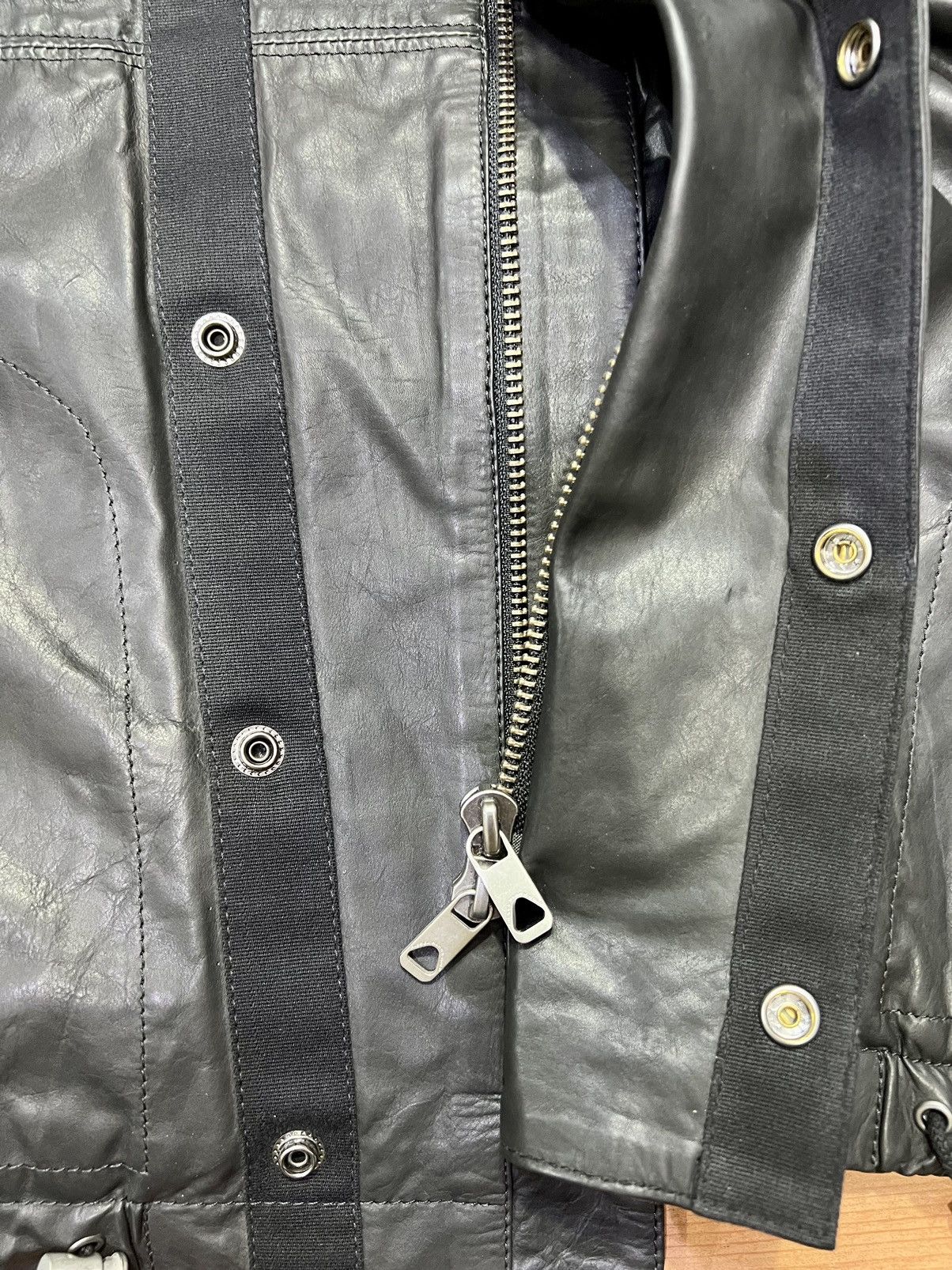 Diesel Black Gold Diesel BLACKGOLD leather jacket Size US M / EU 48-50 / 2 - 7 Thumbnail