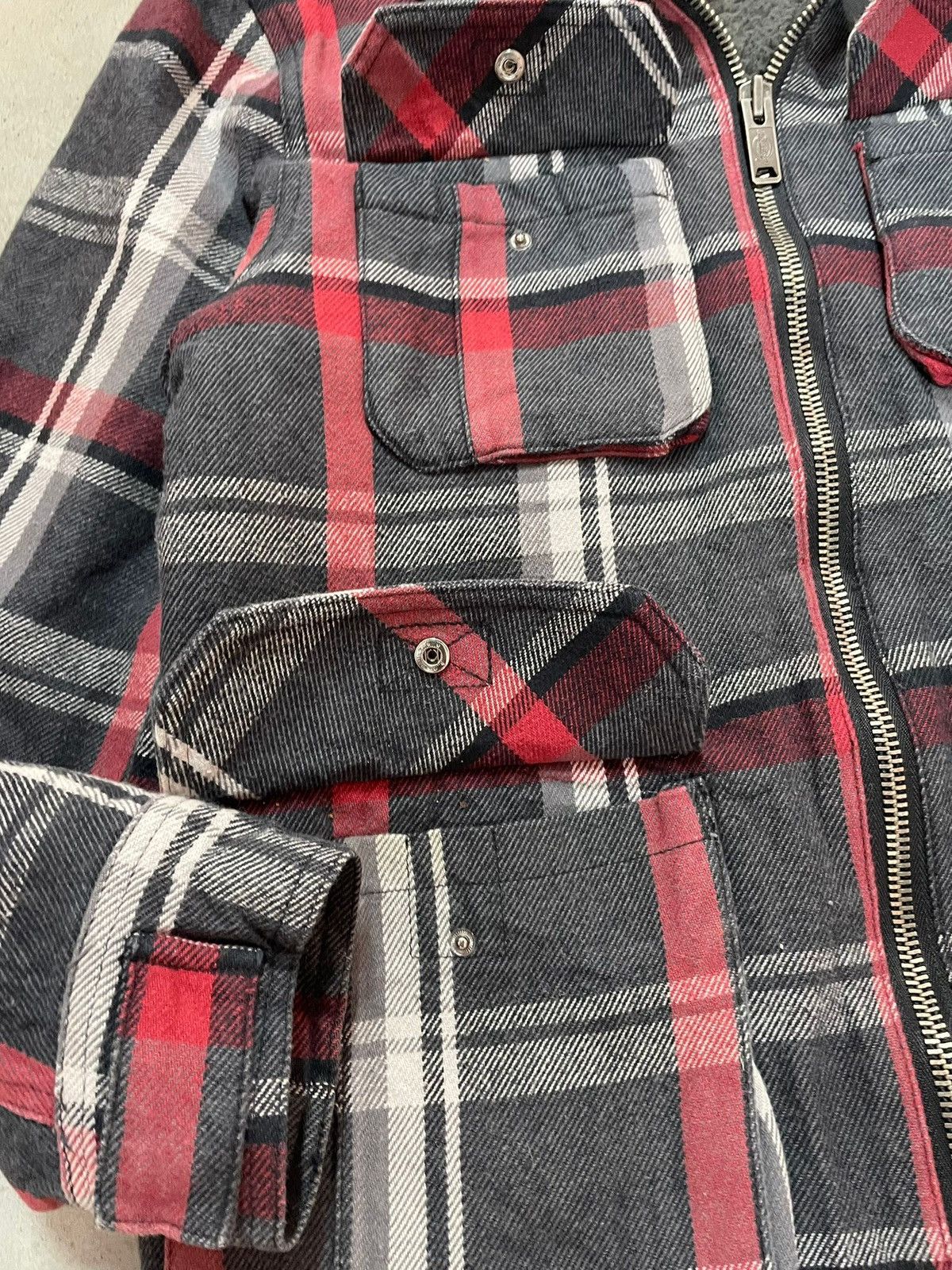 Dickies 90’s Plaid Vintage Dickies Sherpa Jacket Size US M / EU 48-50 / 2 - 11 Thumbnail