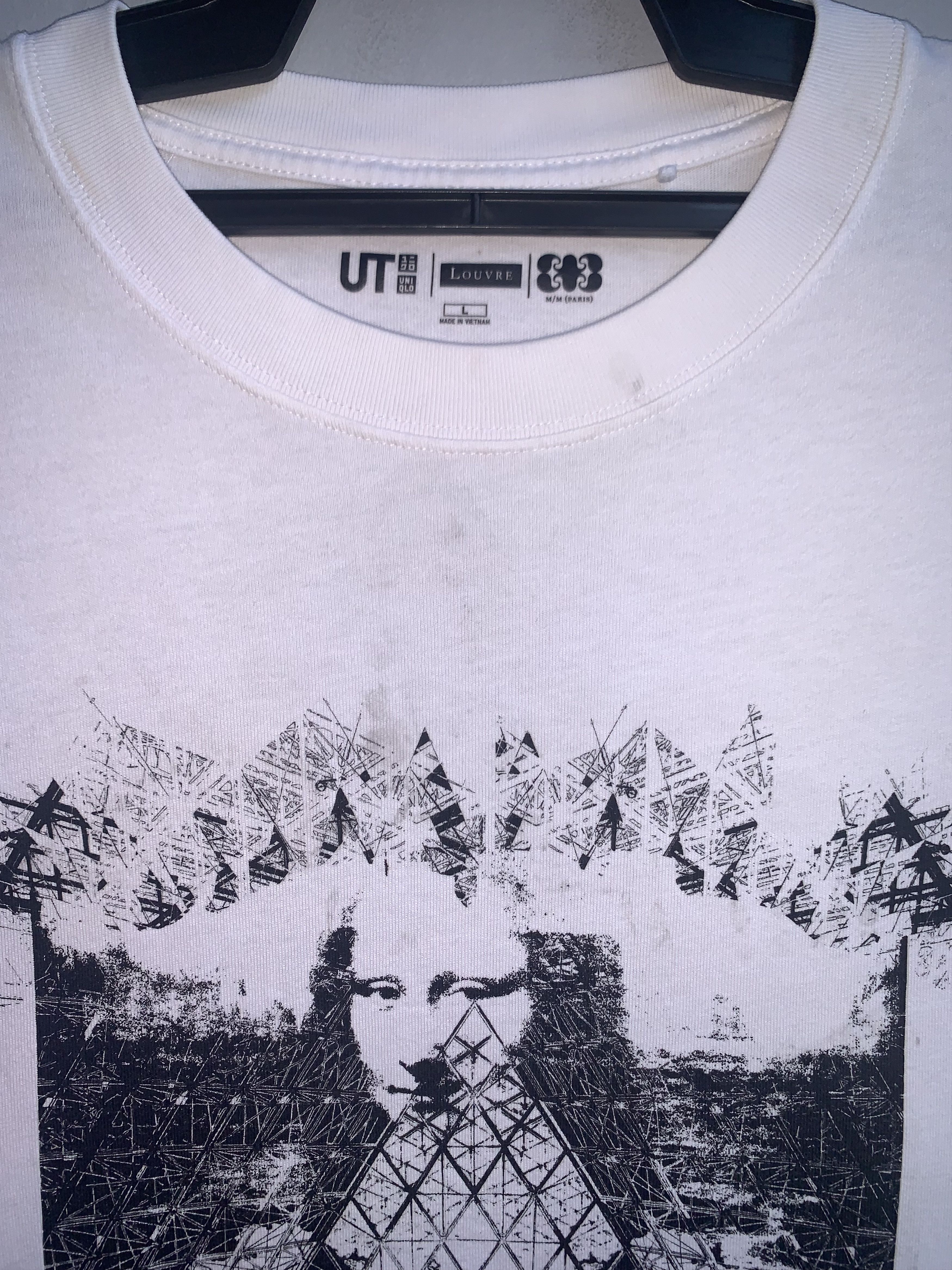 Uniqlo Louvre Museum Mona Lisa Shirt Size US L / EU 52-54 / 3 - 3 Thumbnail
