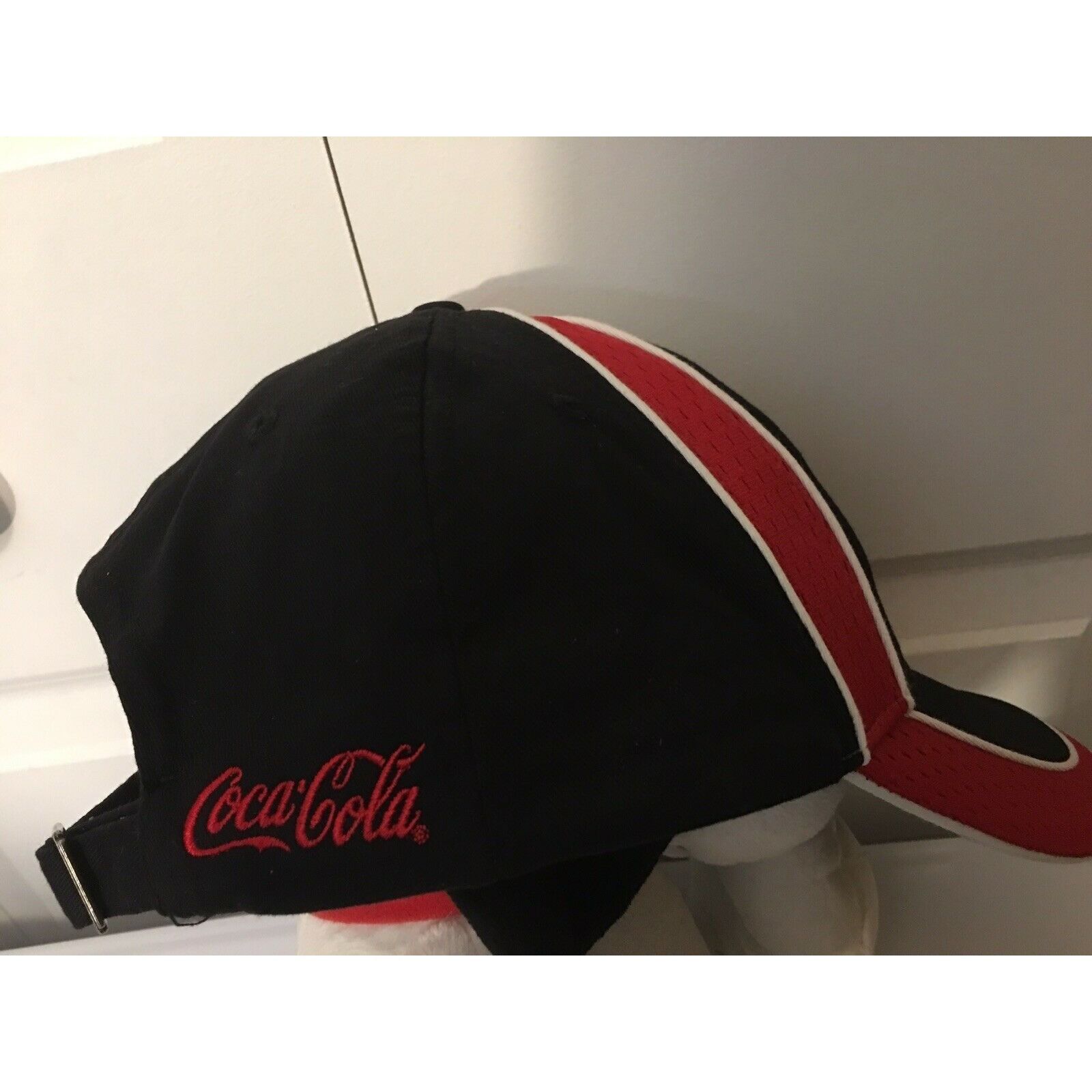 Coca Cola Coca-Cola Trucker Baseball Cap Black w/Red Lettering Bottle Size ONE SIZE - 7 Thumbnail