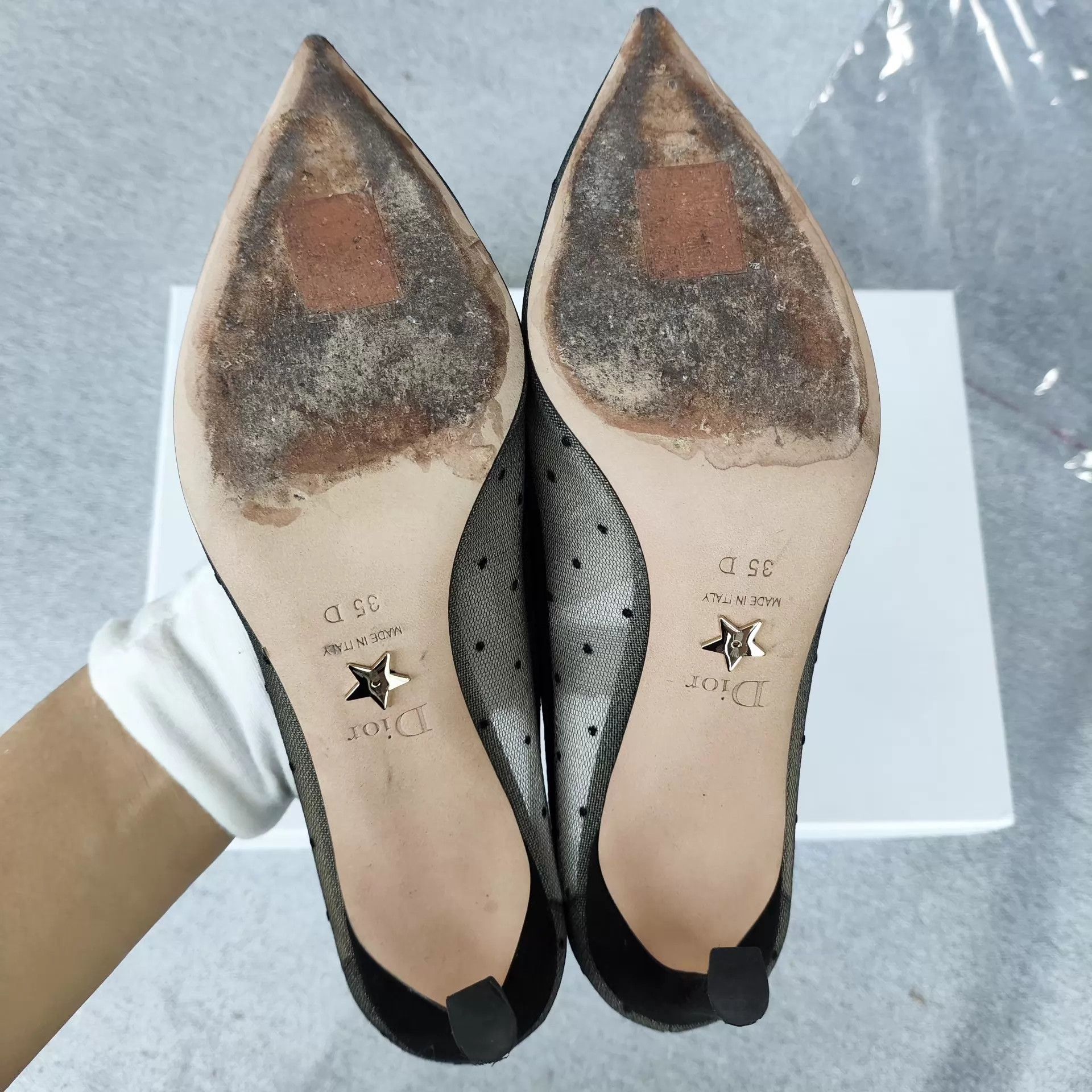 Dior Dior Women's High Heels 35 260312CYXTT06 Size US 4.5 / IT 34.5 - 4 Thumbnail