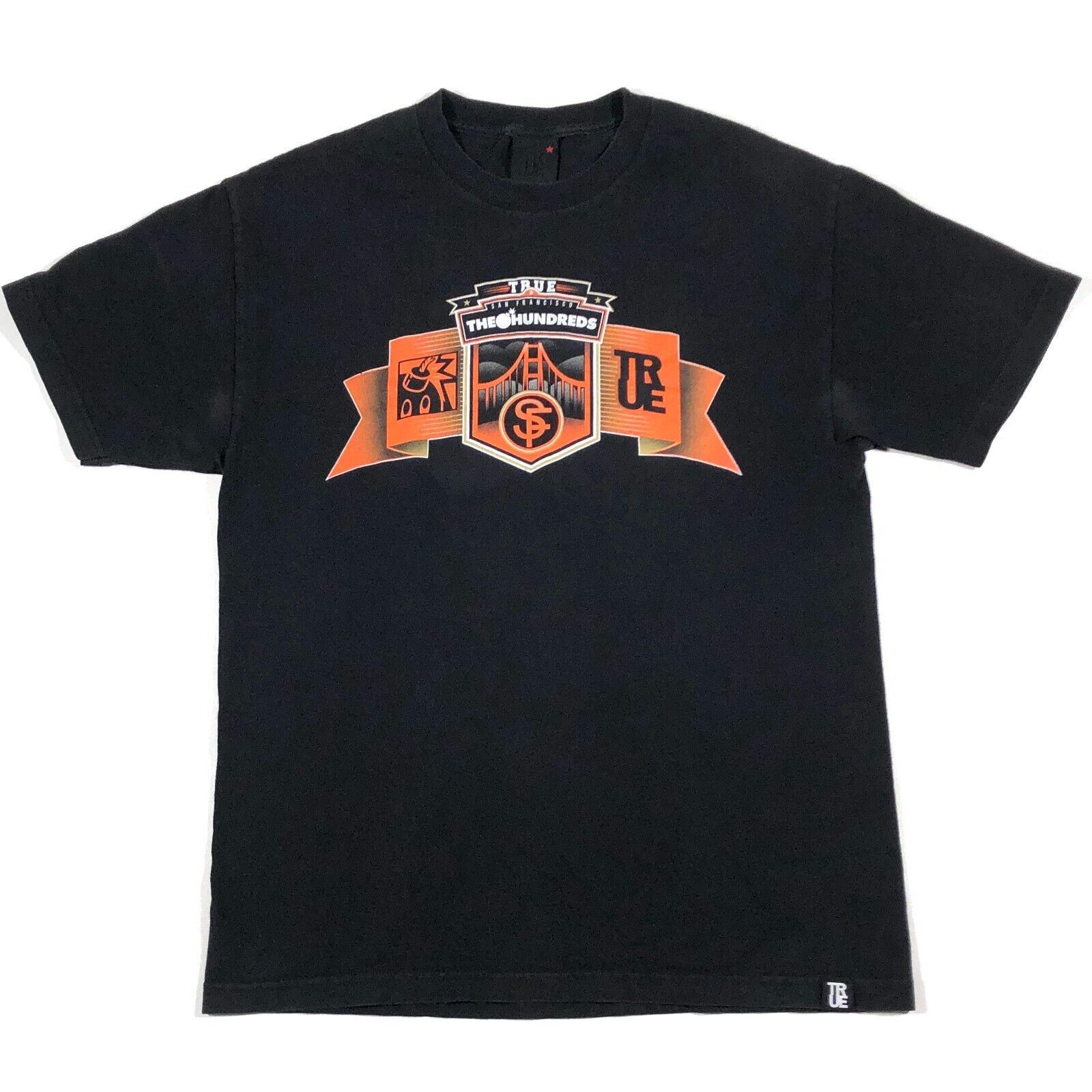 The Hundreds × Vintage The Hundreds True SF Giants Bridge T Shirt Black Size Large Size US L / EU 52-54 / 3 - 1 Thumbnail
