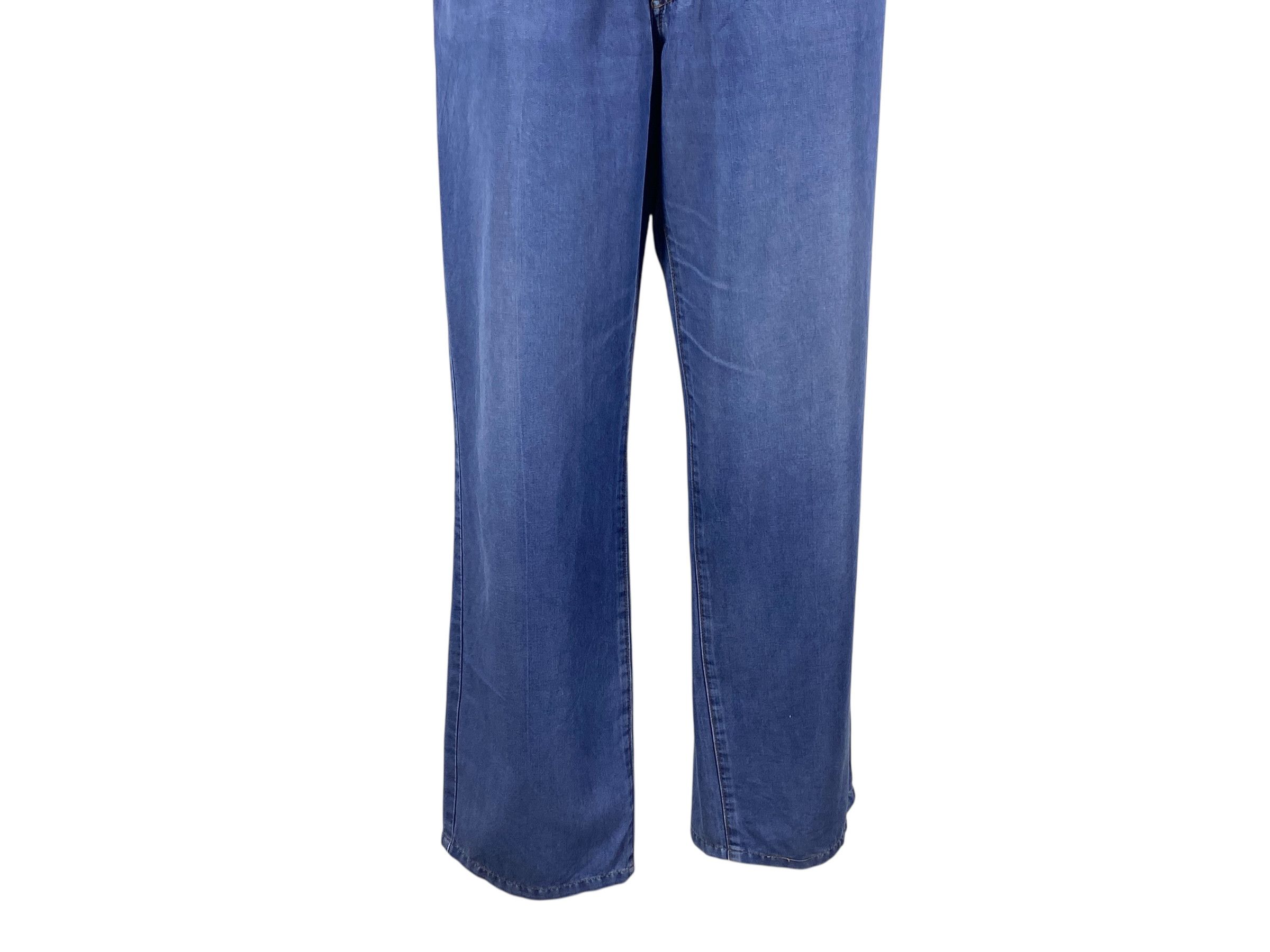Japanese Brand Kenzo Pants Blue Casual Pants Size US 31 - 4 Thumbnail
