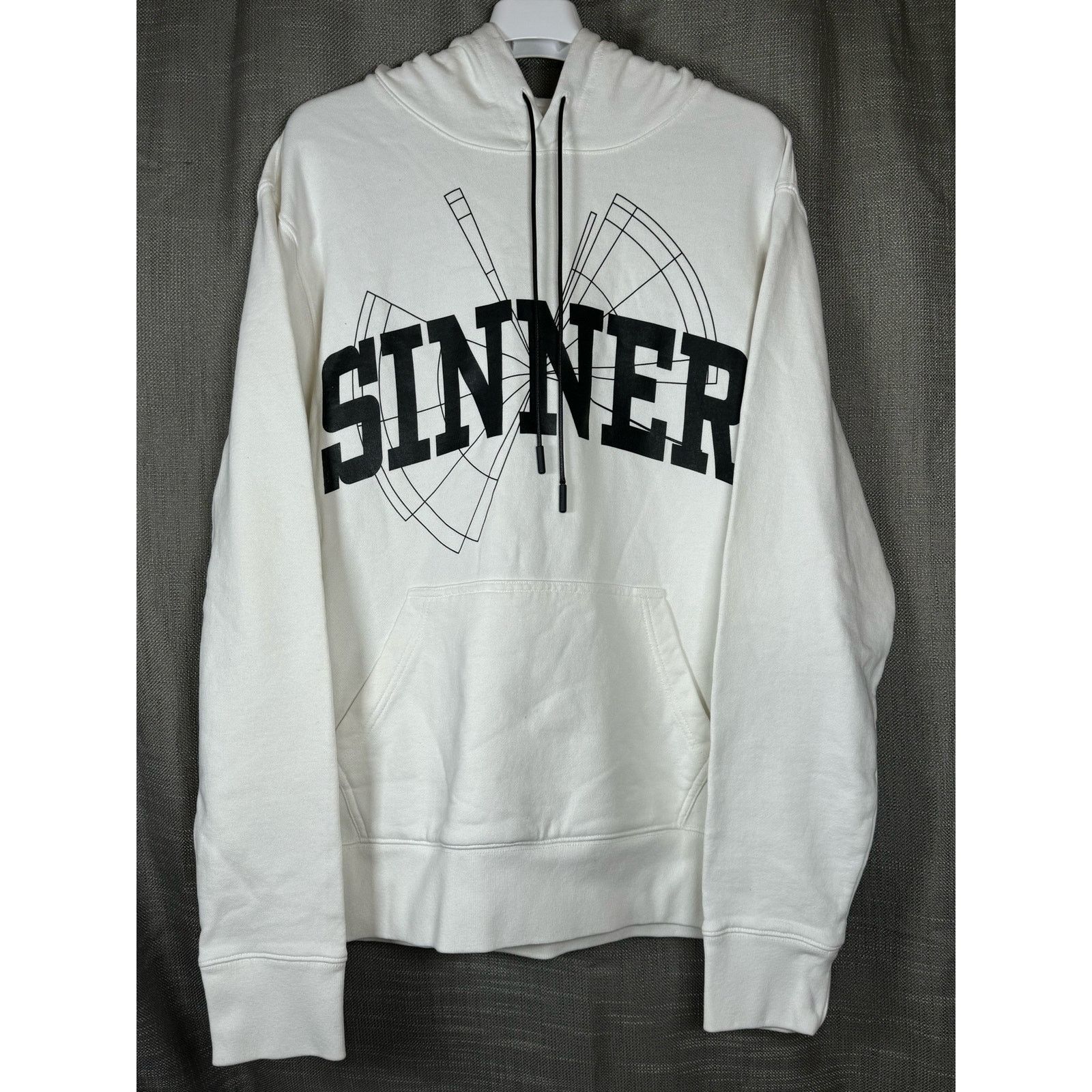 Rta RtA Black White Sinner Graphic Pullover Hoodie Streetwear S Size US S / EU 44-46 / 1 - 2 Thumbnail