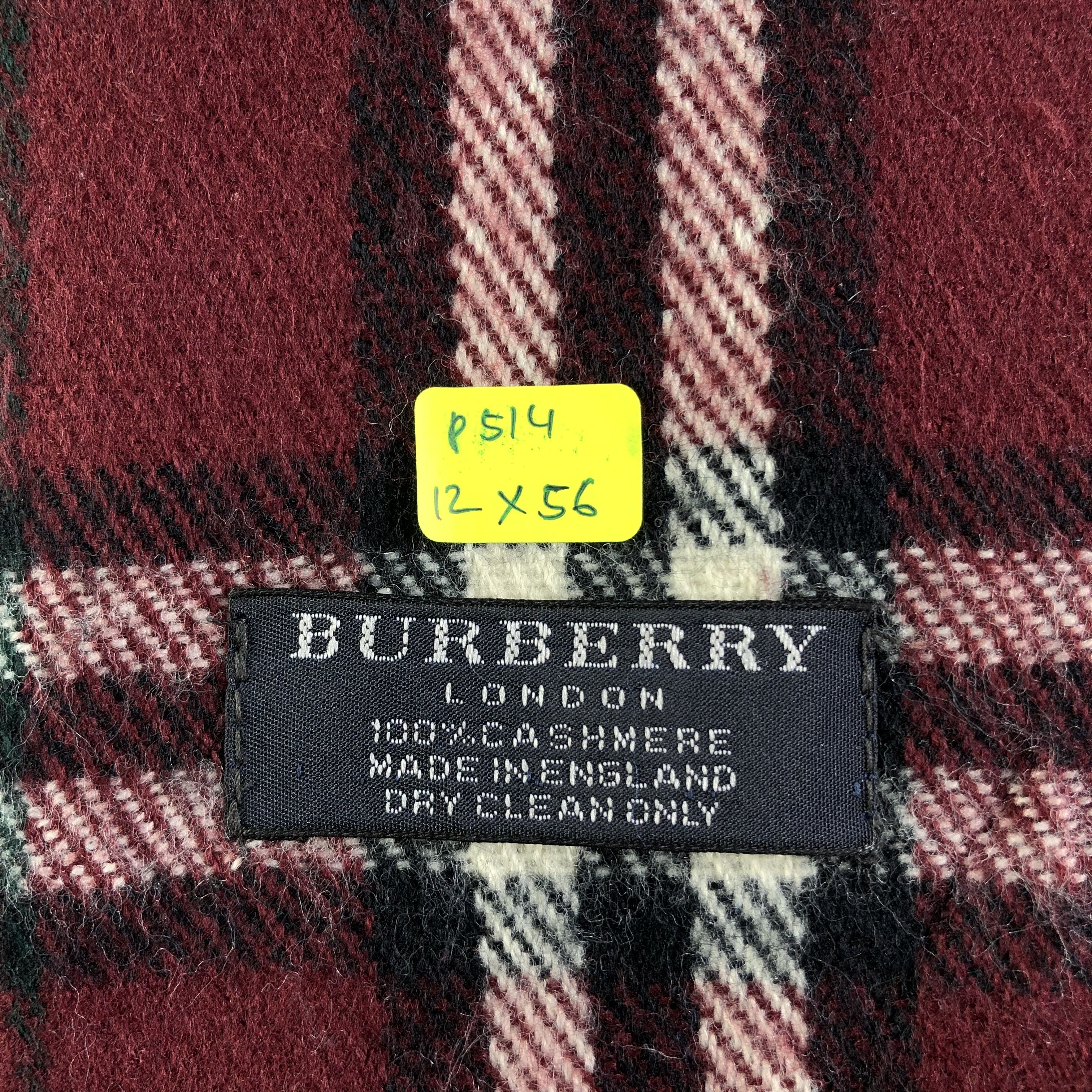 Burberry Burberry Cashmere Scarf / Muffler / Neckwear Size ONE SIZE - 6 Thumbnail