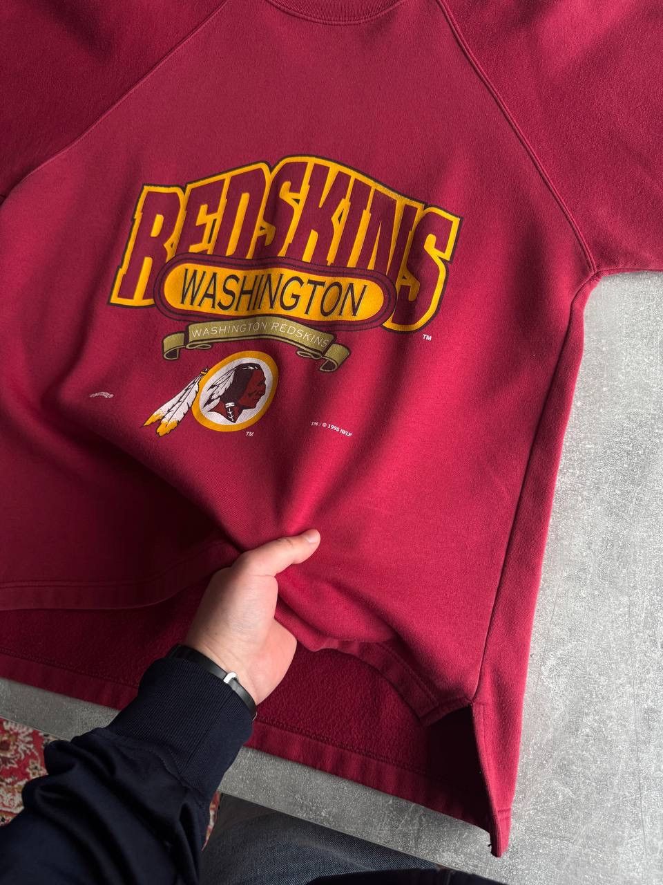 Other washington redskins NUTMEG 1995 NFLP sweat t shirt size L Size US L / EU 52-54 / 3 - 8 Thumbnail