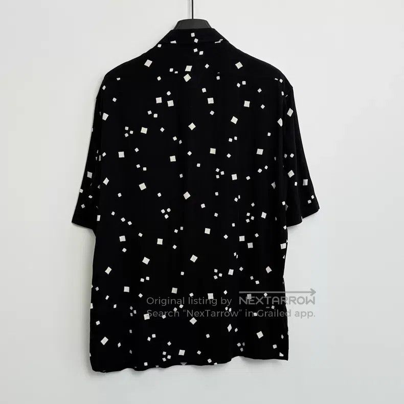 Saint Laurent Paris Saint Laurent Paris Ink Washed Mulberry Silk Short Sleeve Size XS / US 0-2 / IT 36-38 - 3 Thumbnail