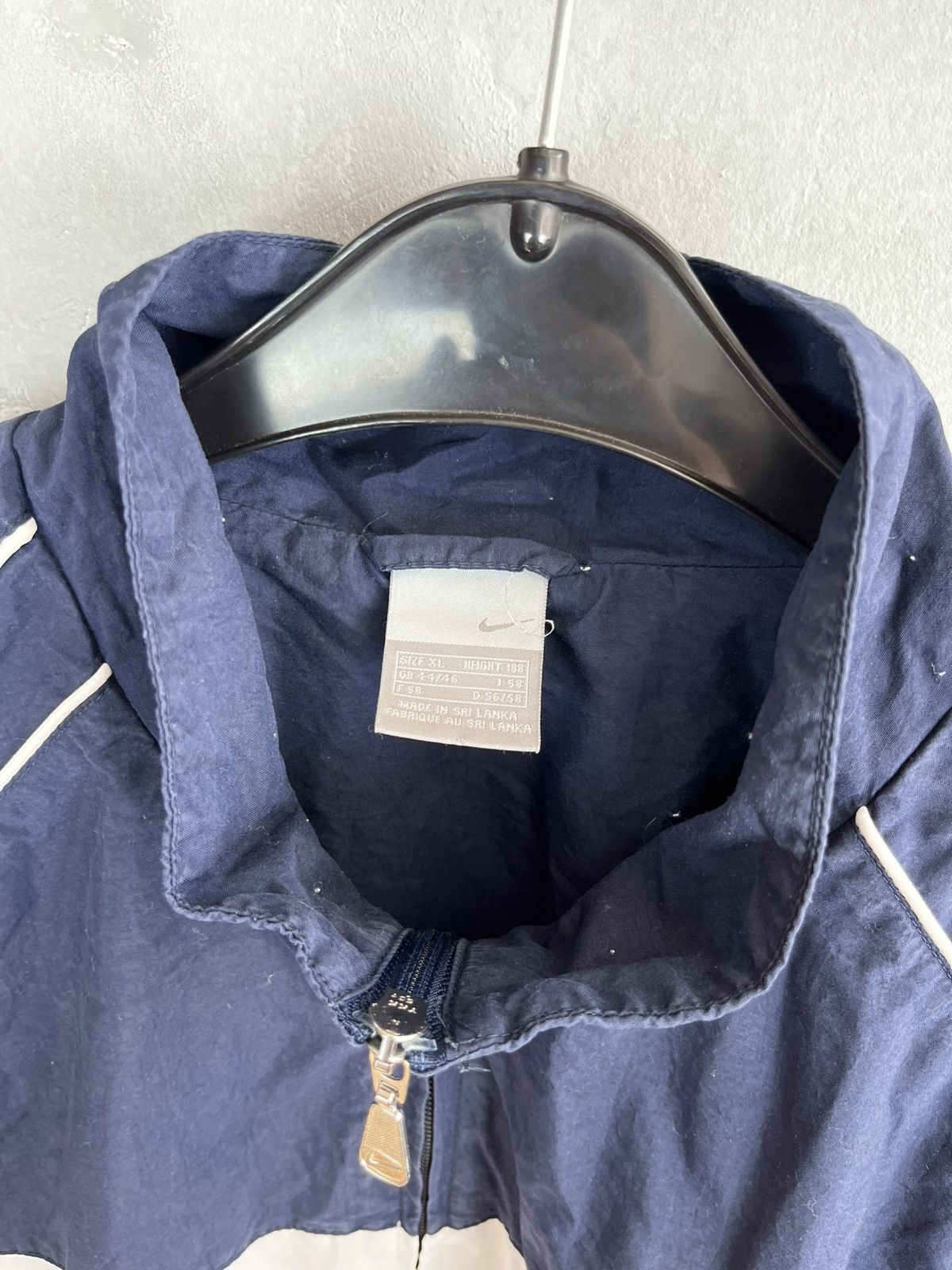 Nike Nike Vintage Tracksuit y2k Nylon Drill 320 Jacket + Vest Size US XL / EU 56 / 4 - 4 Thumbnail