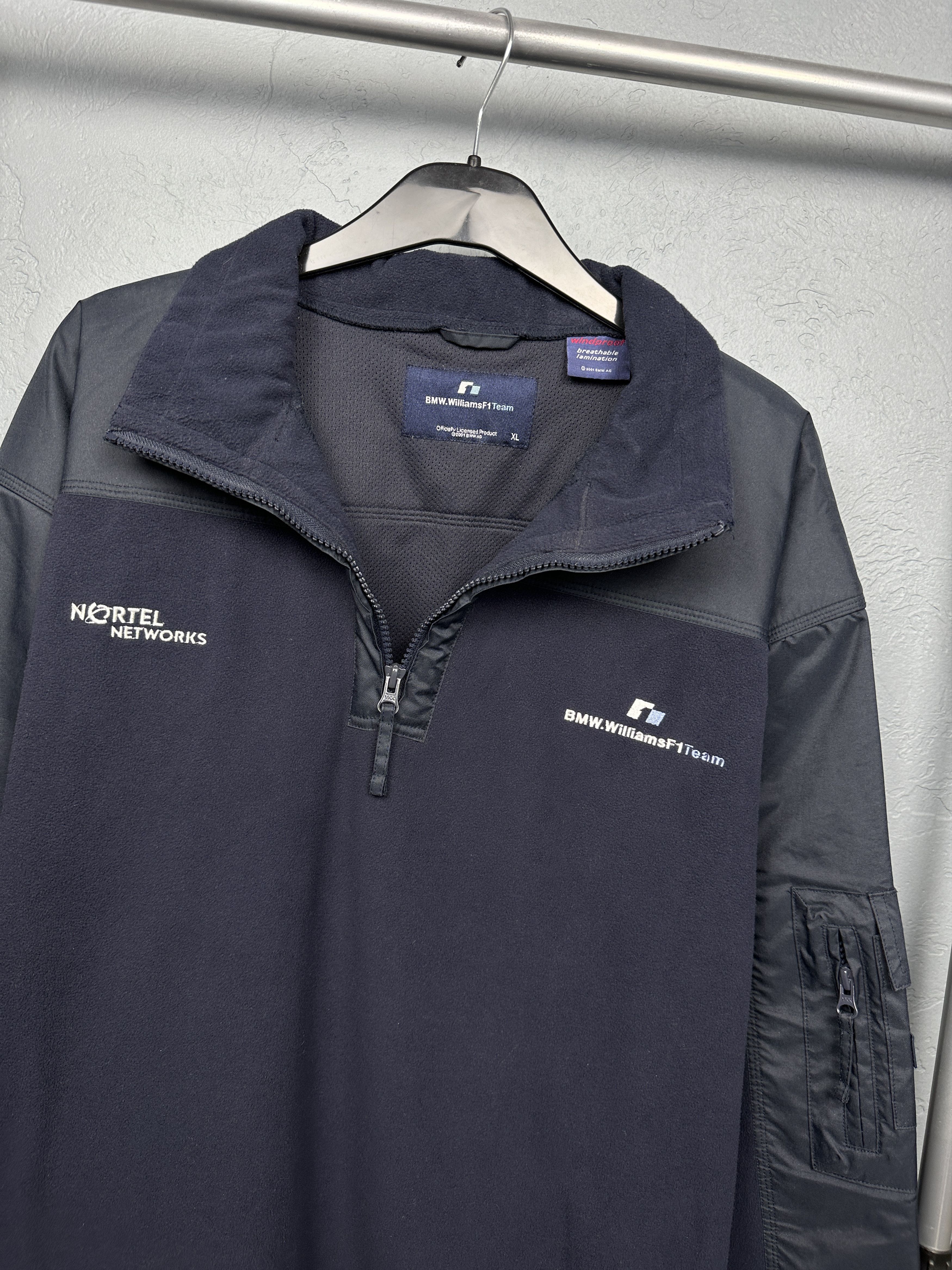BMW BMW Williams F1 Team Mens Fleece Softshell Jacket Size US XL / EU 56 / 4 - 2 Thumbnail