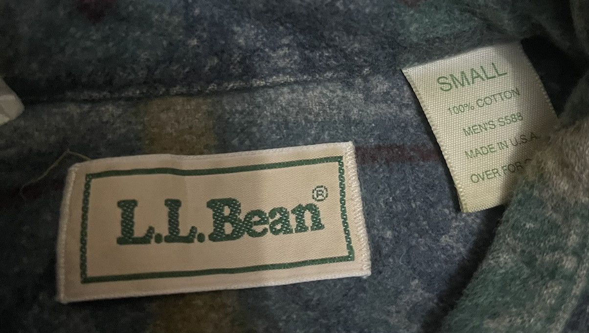 L.L. Bean VINTAGE L.L.BEAN LONG SLEEVE SHIRT USA Size US S / EU 44-46 / 1 - 3 Thumbnail