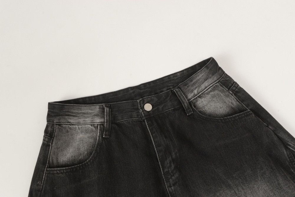 Vintage Retro punk gradient washed casual jeans Size US 32 / EU 48 - 3 Thumbnail