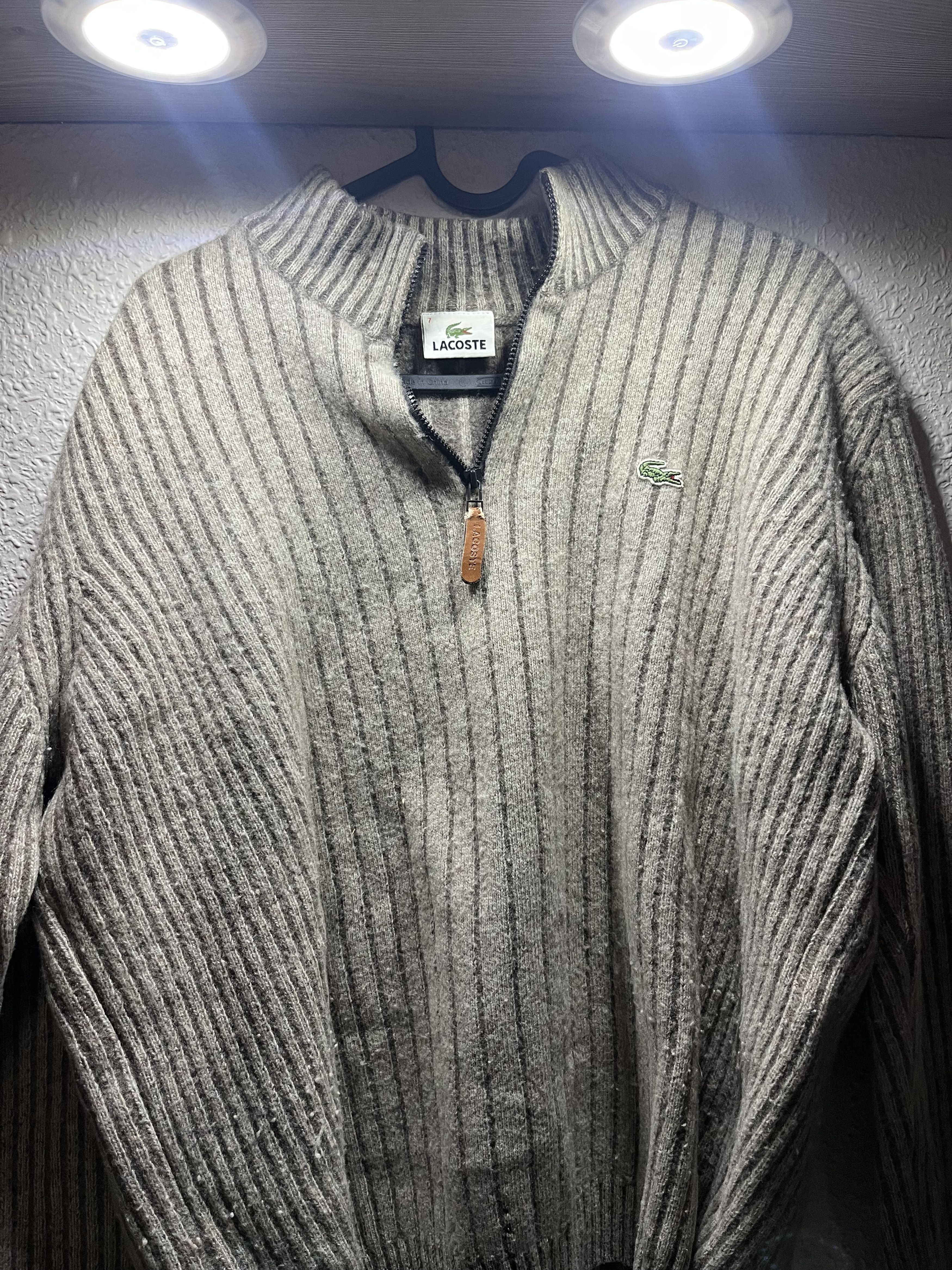 Lacoste Lacoste Vintage Sweater Size US L / EU 52-54 / 3 - 3 Thumbnail