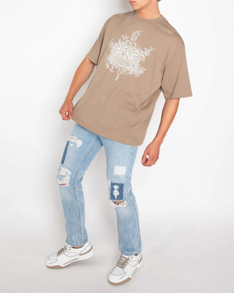 Acne Studios o1y1024 T-Shirt in Light Brown Size US S / EU 44-46 / 1 - 6 Thumbnail