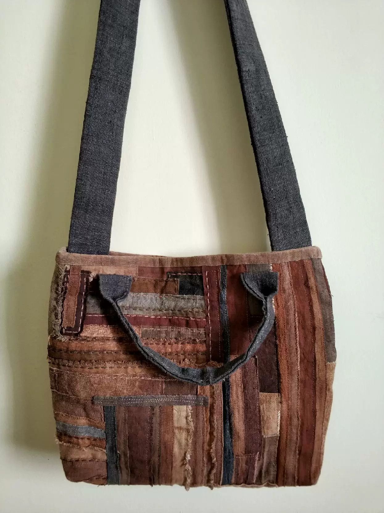 Uma Wang Handmade Artisan Bag with Unique Pattern Size ONE SIZE - 1 Thumbnail