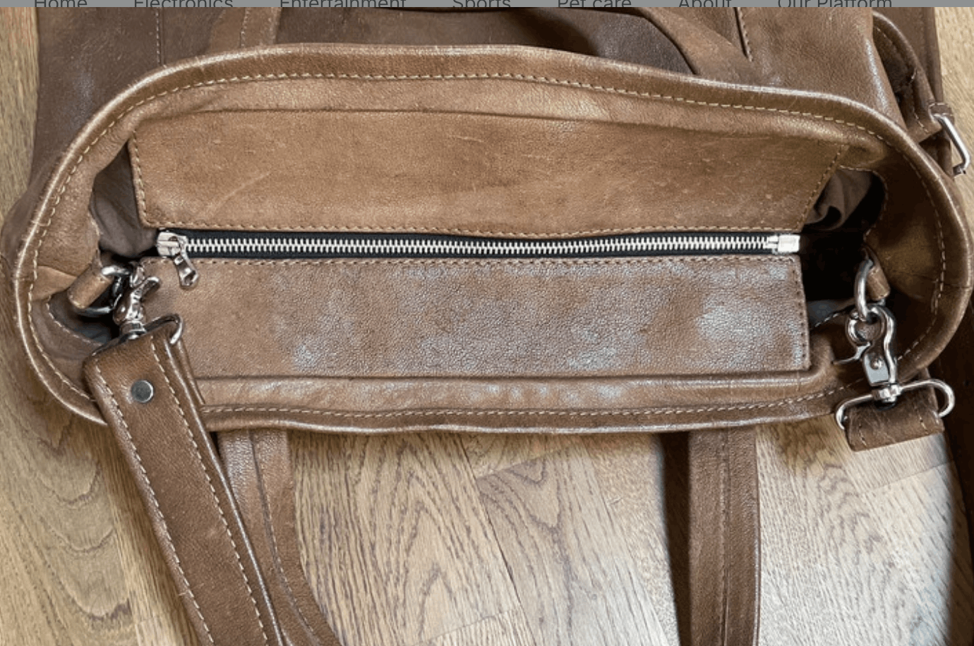 Leather × Maison Margiela Maison Margiela Bag Hand Briefcase Messanger Tote EX0127 Size ONE SIZE - 3 Thumbnail